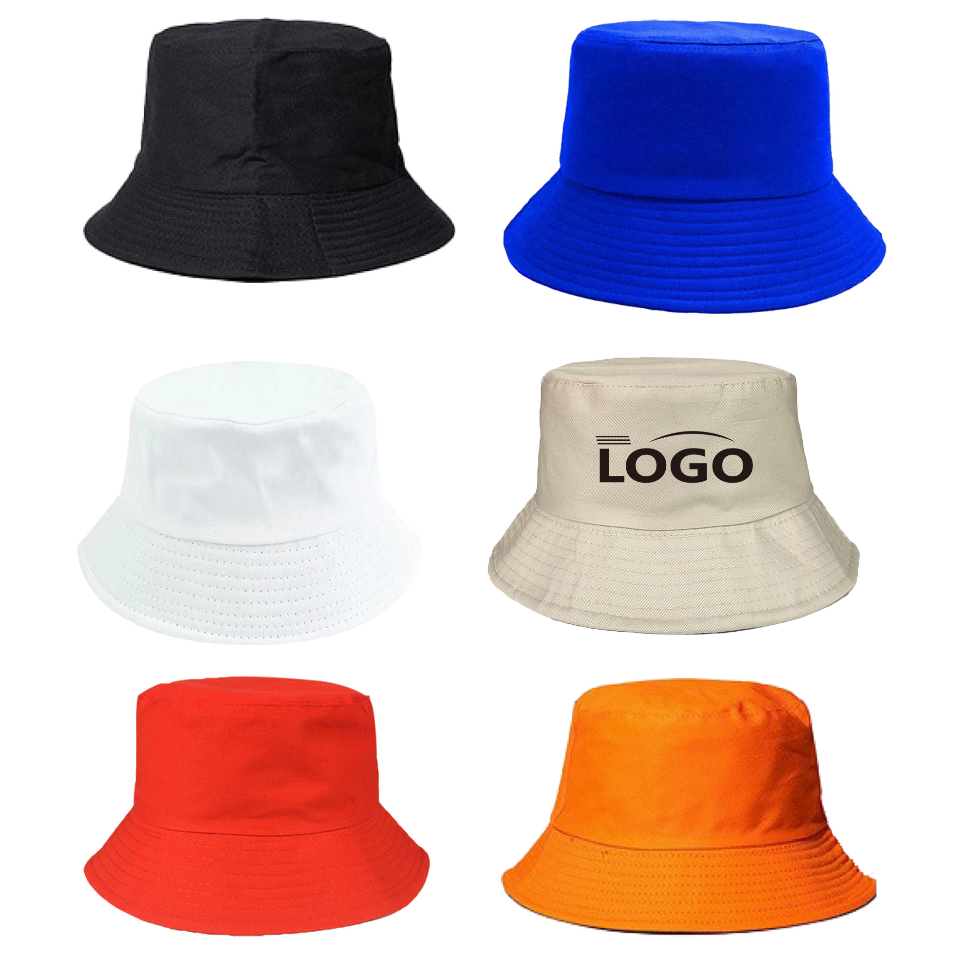 Durable Cotton Bucket Hat Foldable Customizable Fisherman 3
