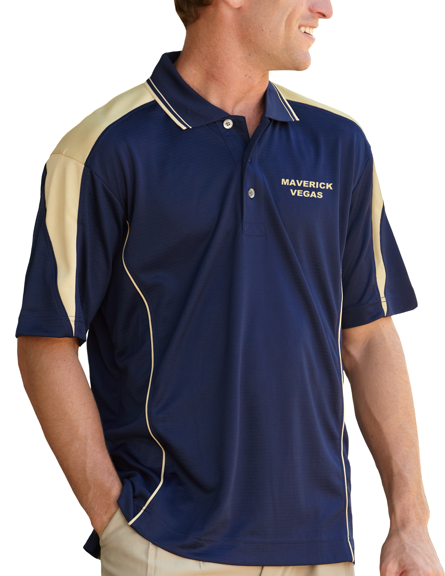 Men's Maverick Vegas Ottoman Polo Shirt 8