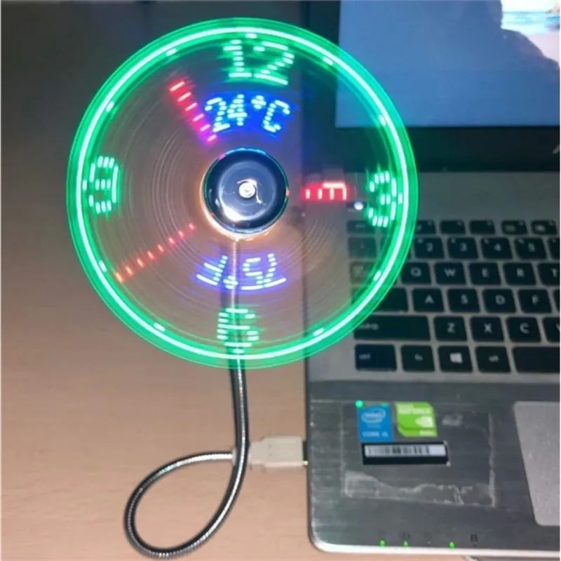 LED Programmable Message Fan 7