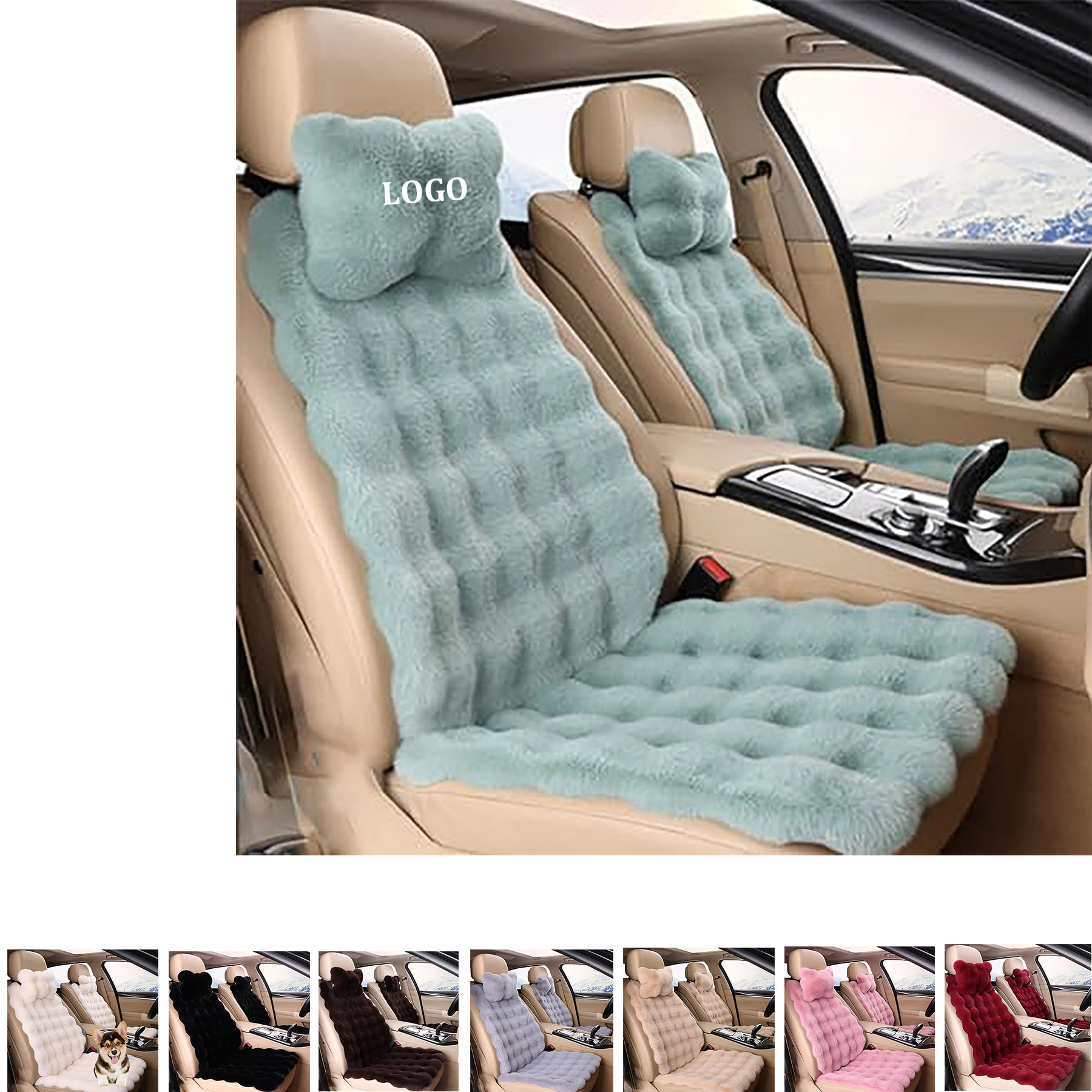 Plush Car Seat 5