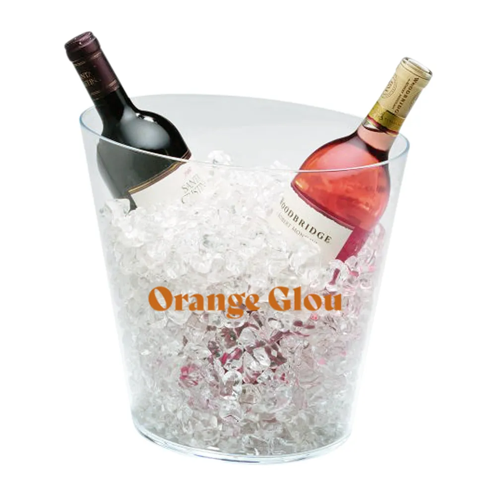 2-Bottle Oval Wine Bucket 3