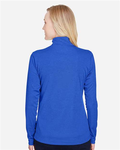 Women's Zone Sonic Heather Performance Quarter-Zip Pullover - TT31HW 14