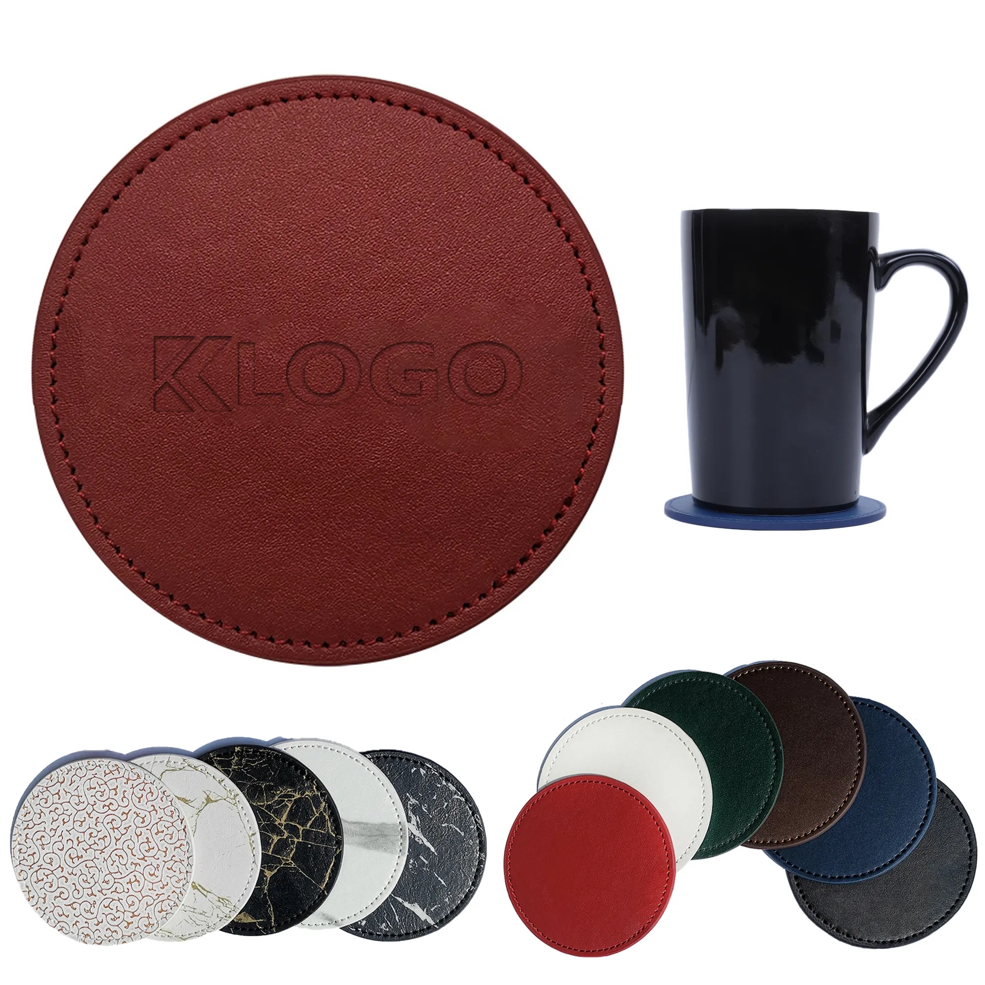 PU Absorbent Marbling Coaster 2