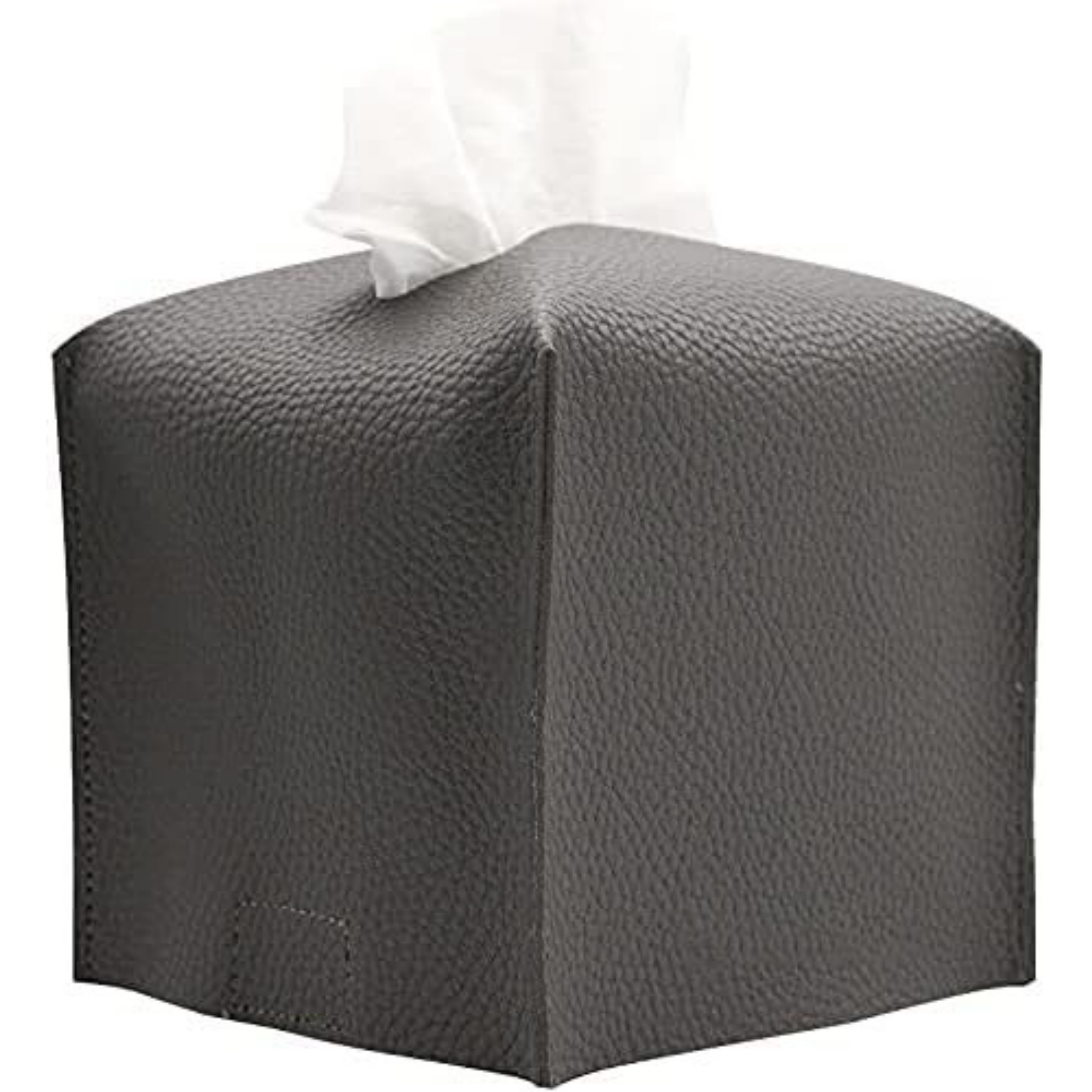 Square Leather Tissue Box 4