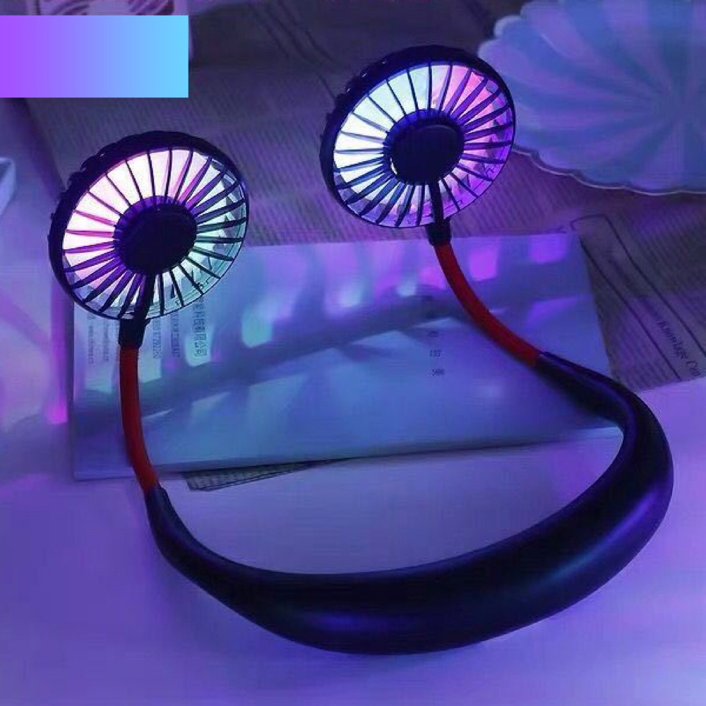 Wearable LED Neck Fan 5