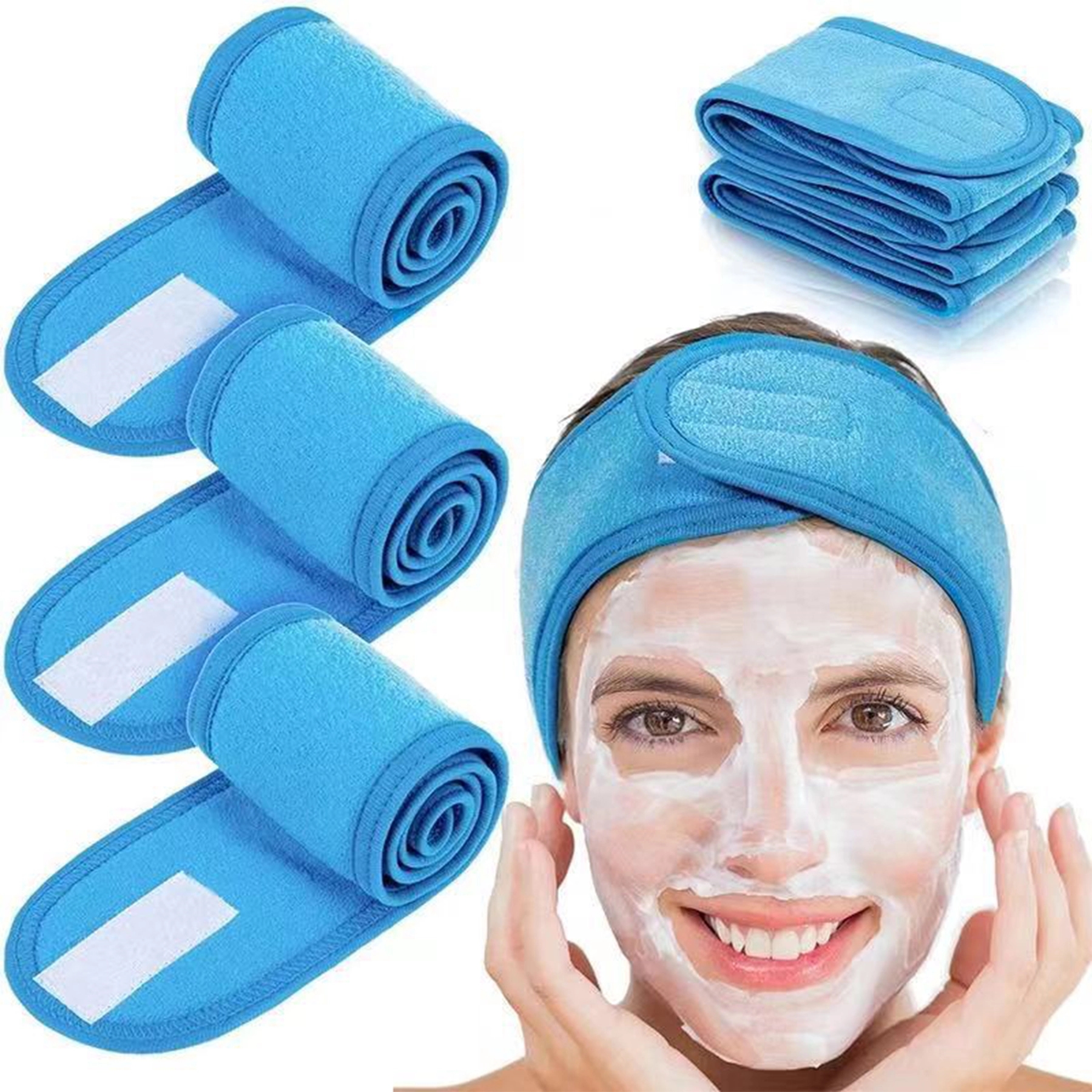 Adjustable Spa Facial Headband 4