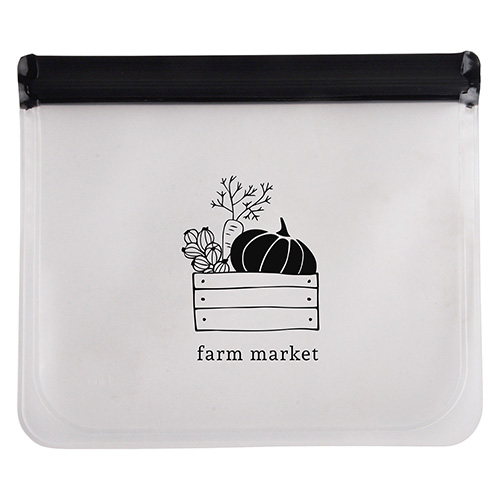 Sunflower PEVA Zip Closure Utility Bag 36