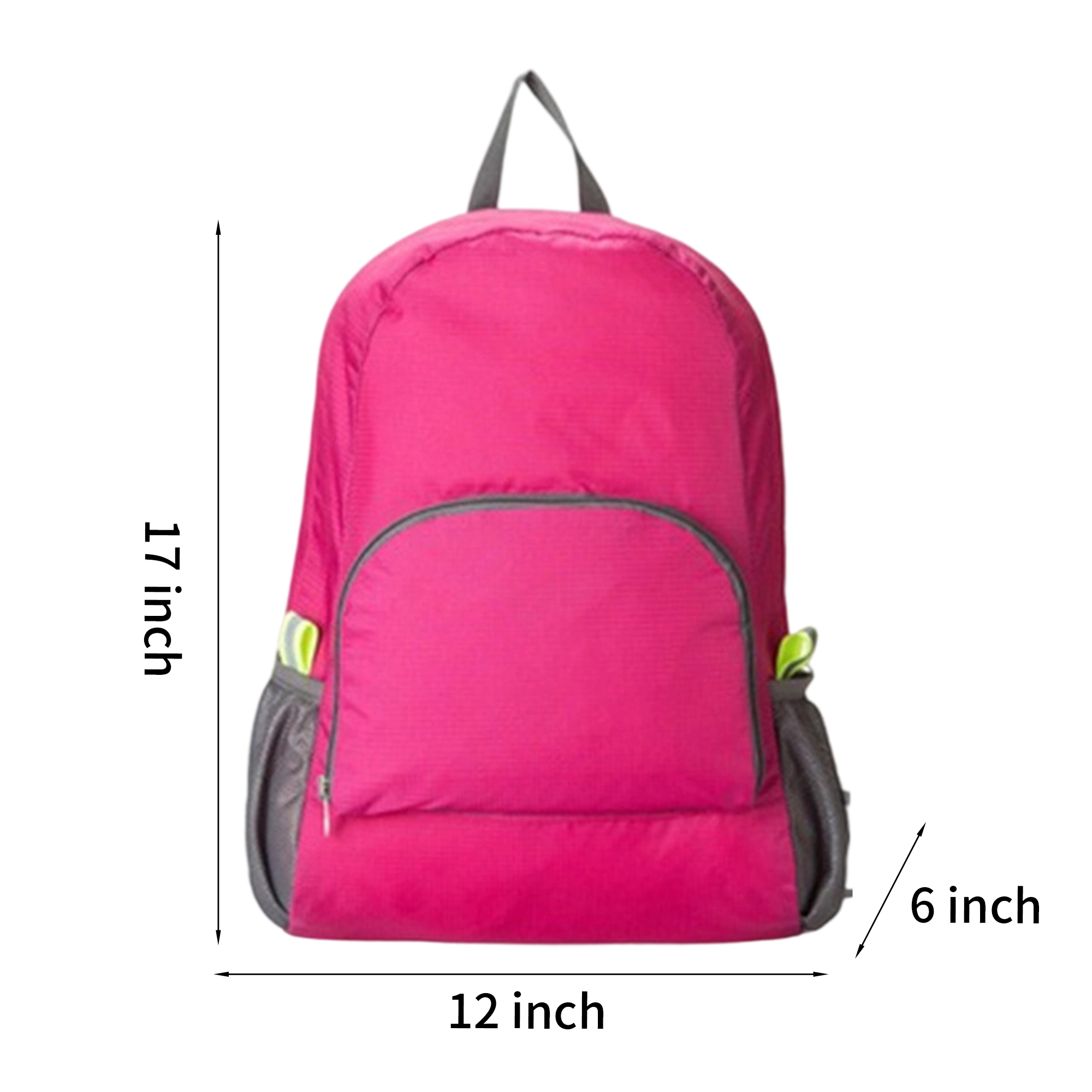 420D Nylon Lightweight Waterproof Foldable Travel Backpack 13