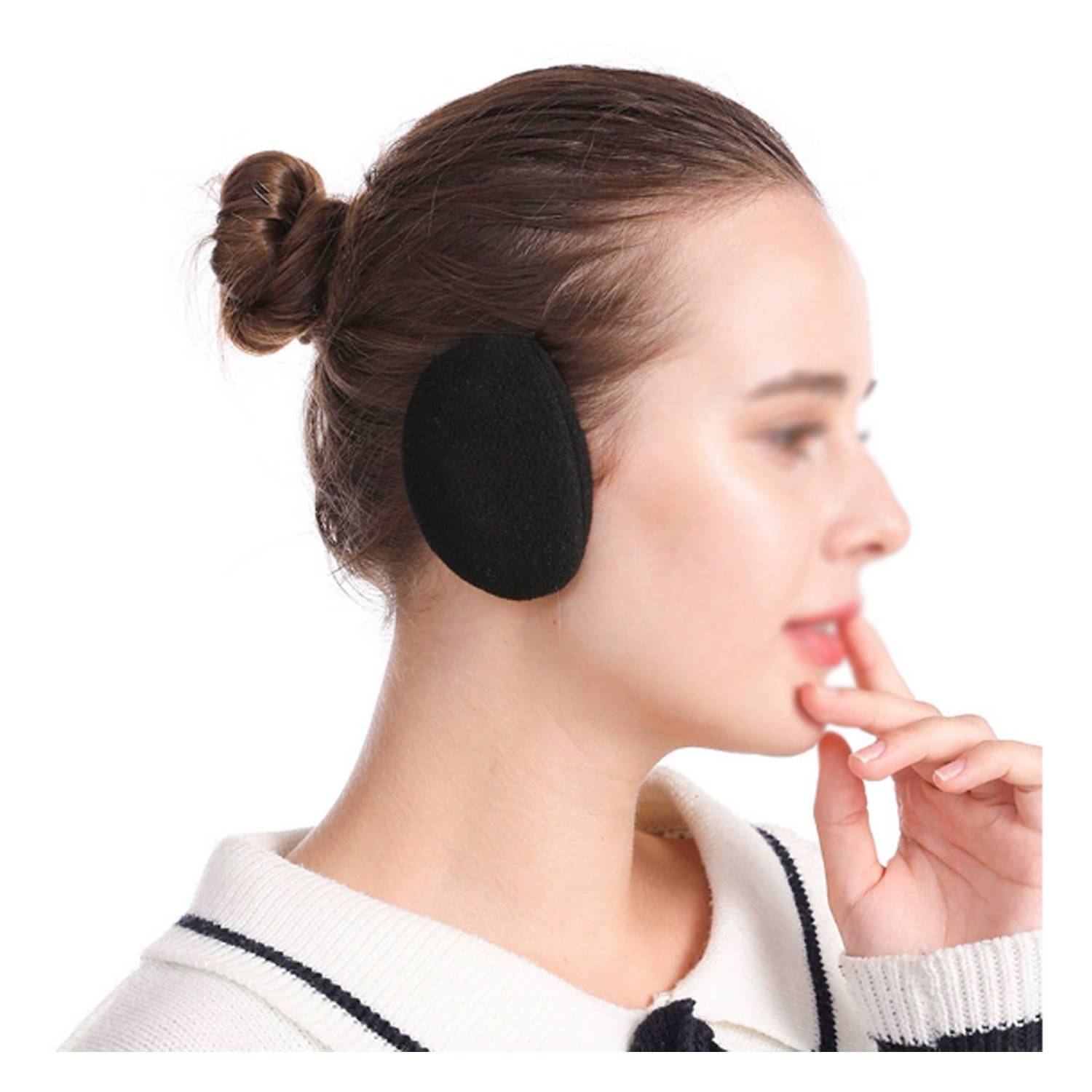 Lnvisible Warm Split Ear Protection Earrings 15