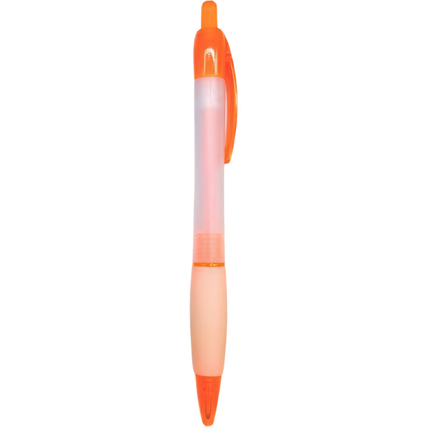 Frosted Plastic Retractable Ballpoint Pen 10