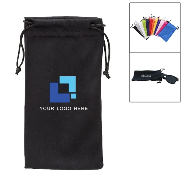 Custom Microfiber Drawstring Pouch 4