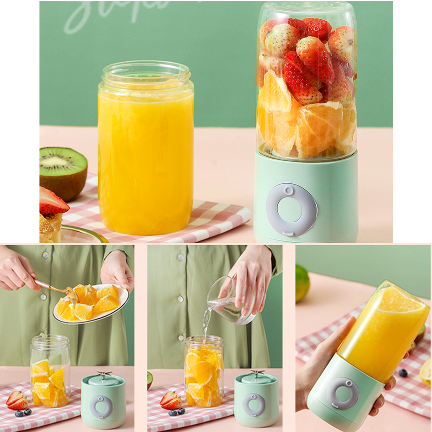 Mini Portable Blenders and Juicers 4