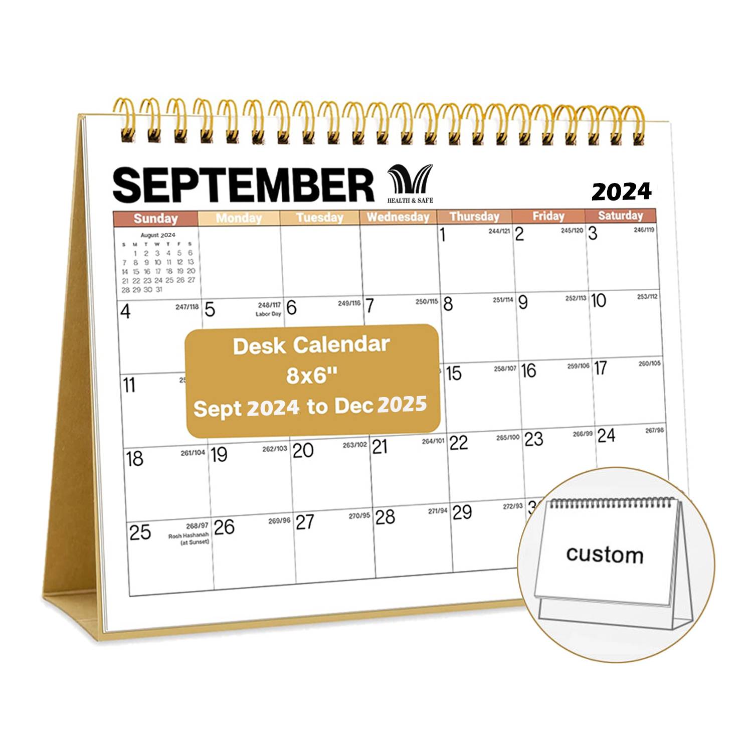 Full Custom 2024 Desk Calendar 2