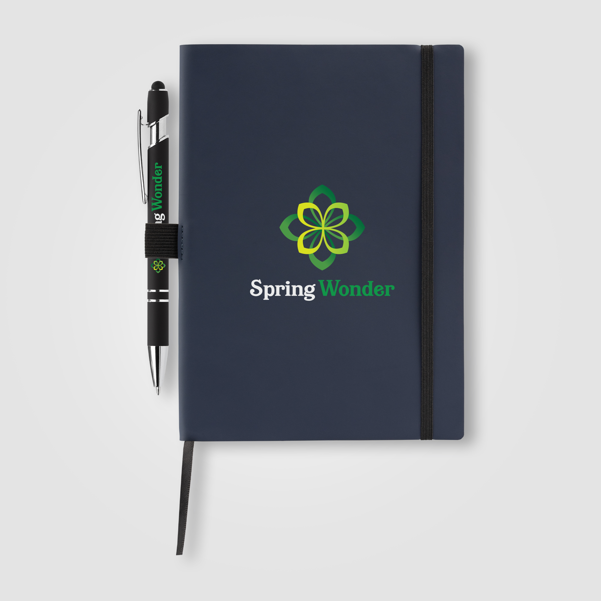 Hemingway Recycled Soft Cover Journal & Pen Set - A5 5.5" x 8.3" 11