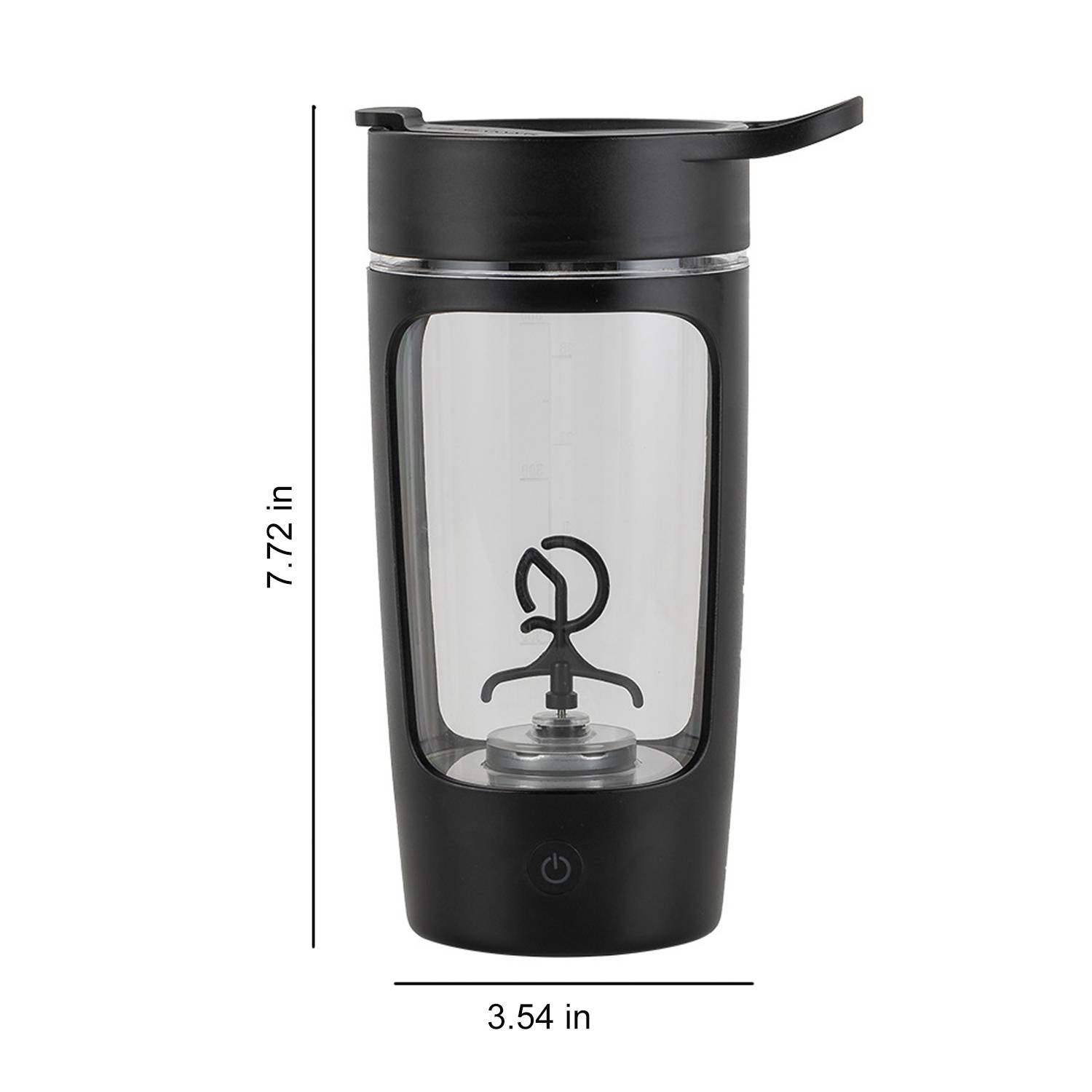 22oz Portable Electric Protein Shaker Bottle 7