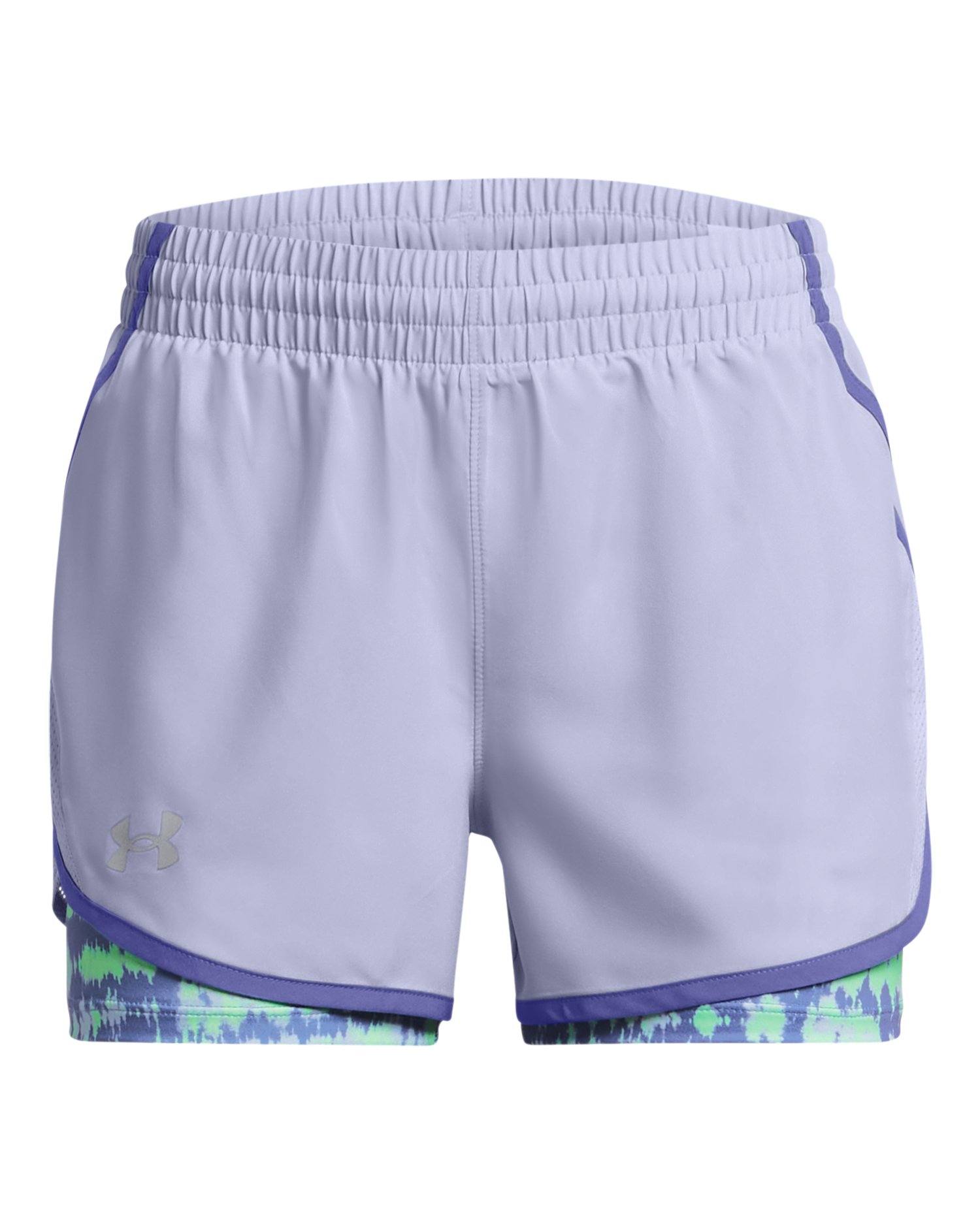 UA Fly-By Girls' 2-in-1 Shorts 3