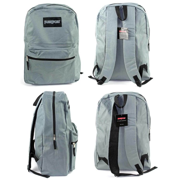 Classic Backpacks - Gray 17" 2