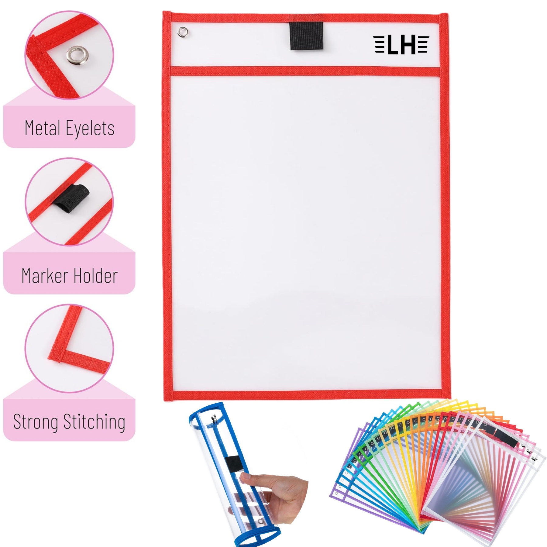 Dry Erase Pocket Sleeves 1