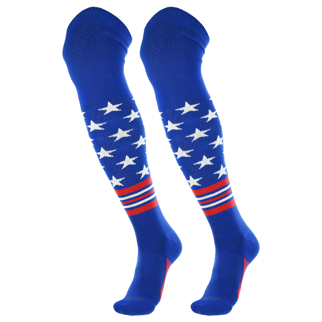 USA Freedom Baseball Socks Long Over the Knee 3