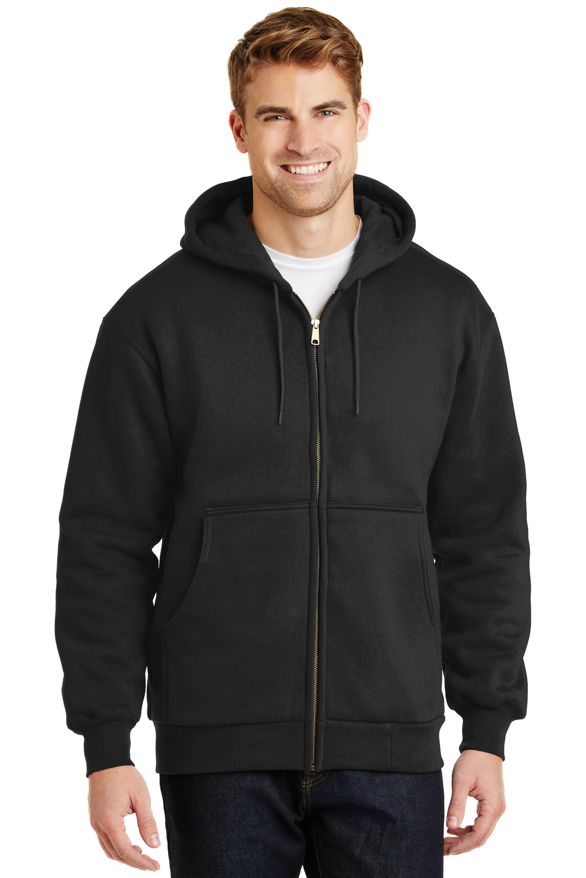 CornerStone® - Heavyweight Full-Zip Hooded Sweatshirt with Thermal Lining 23