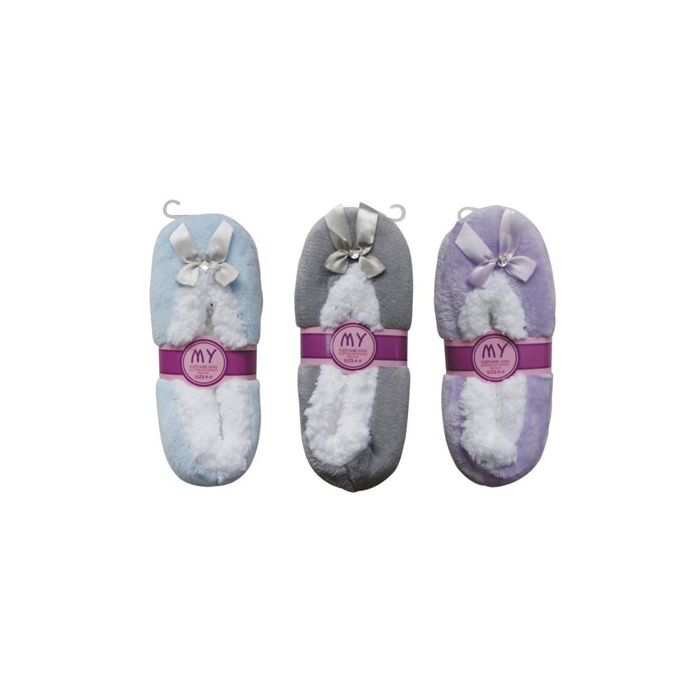 Fuzzy Slippers Assorted 2