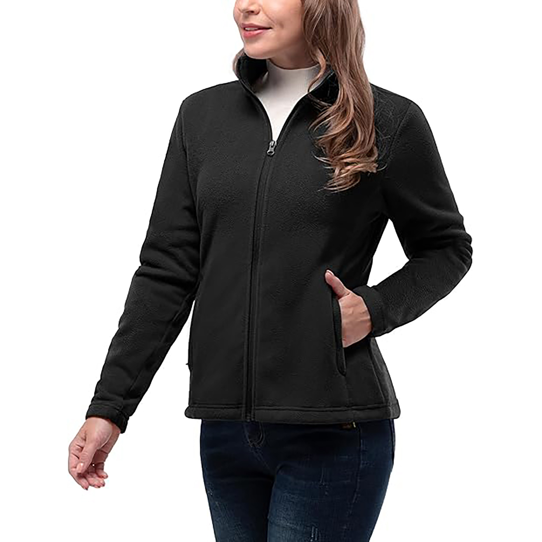 Zip Up Fleece Jacket 1