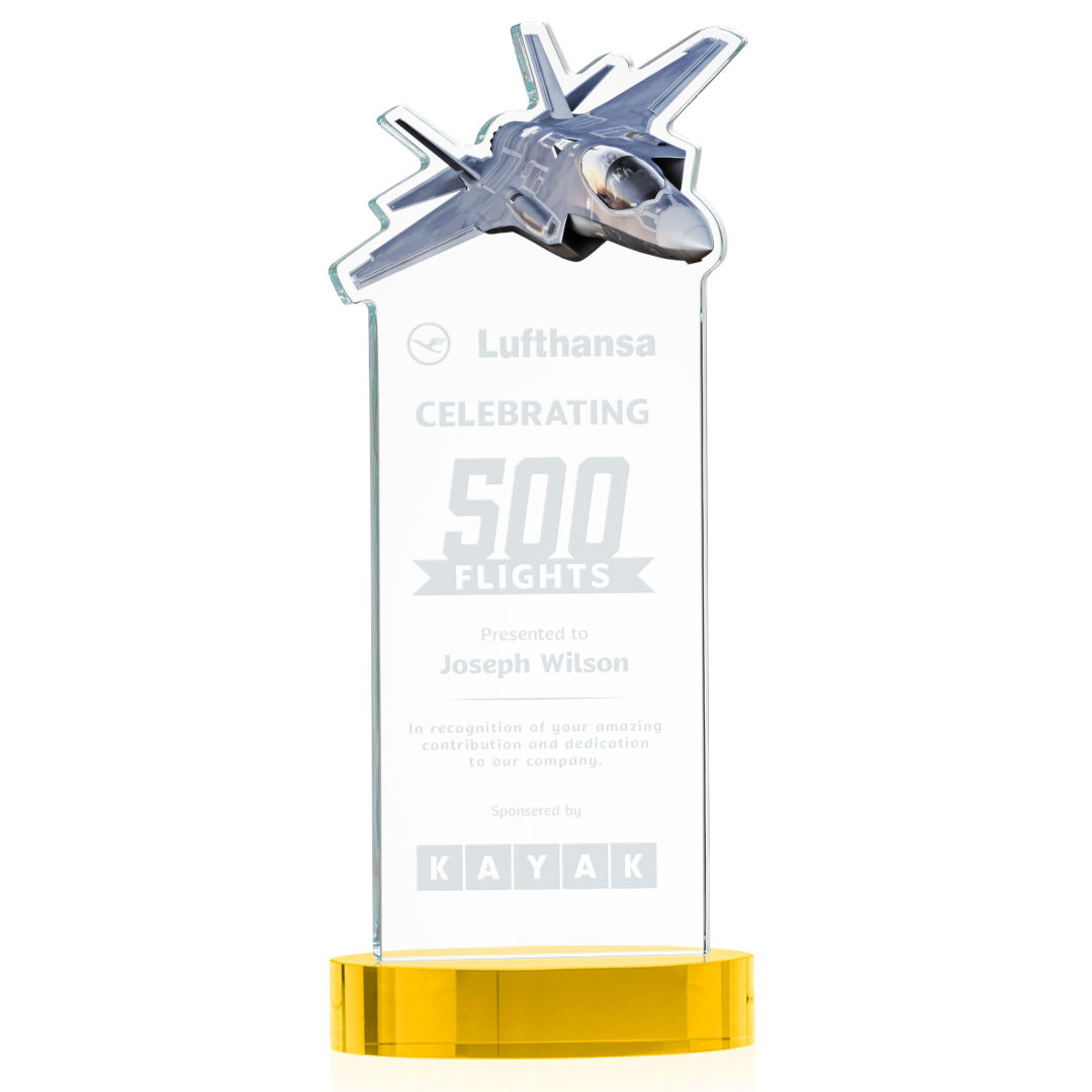 Top Gun Award on Alberton Base - Gold 9