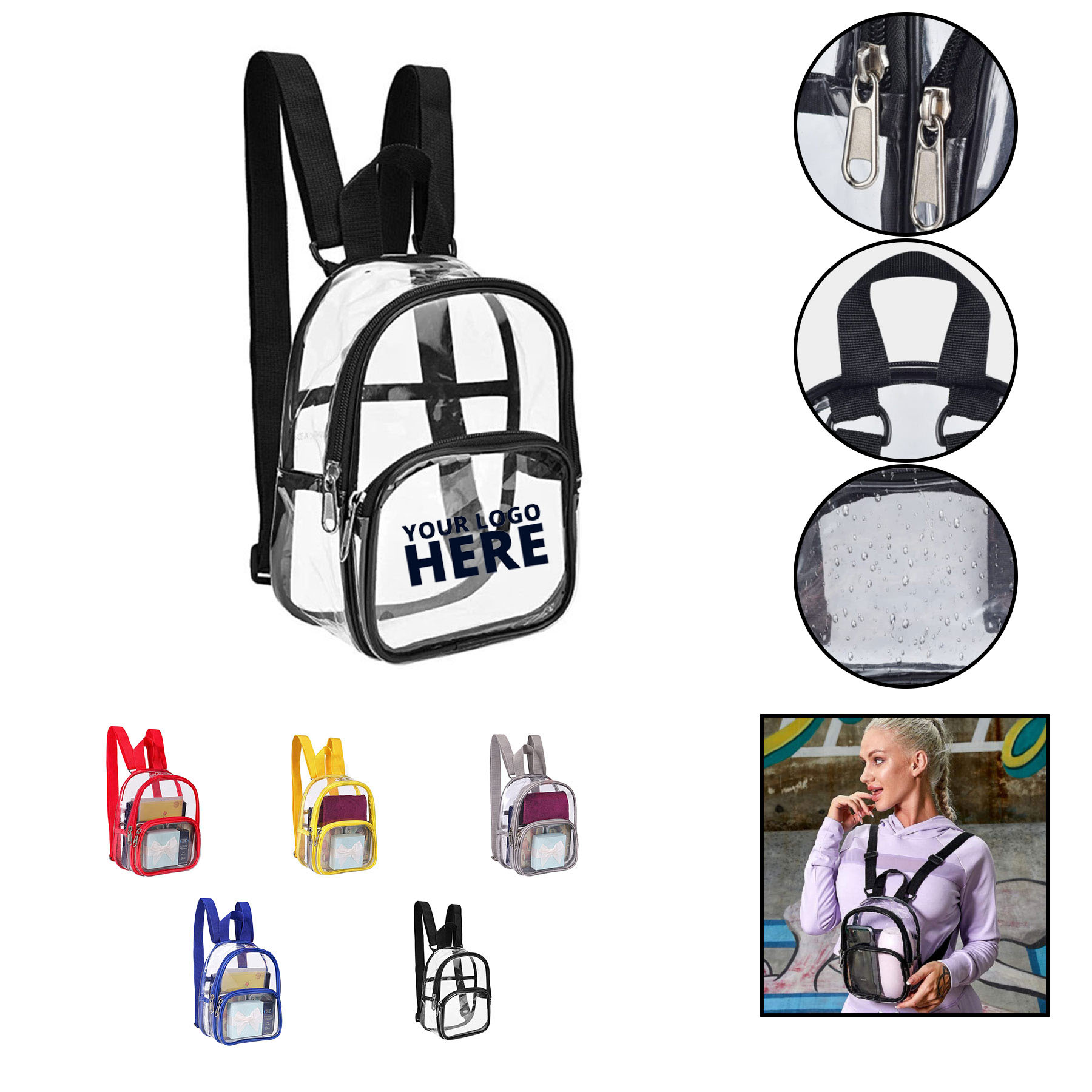 Clear Backpack 1