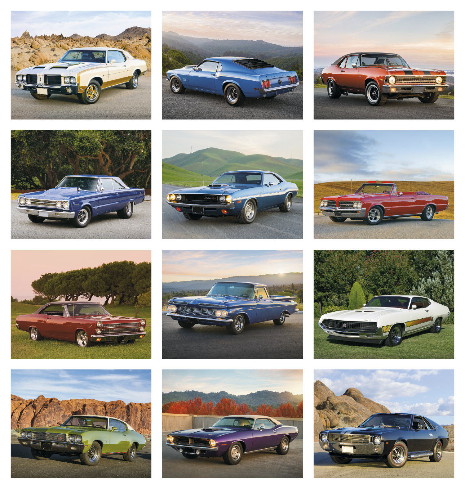 Triumph® Calendars Muscle Cars Calendar 85