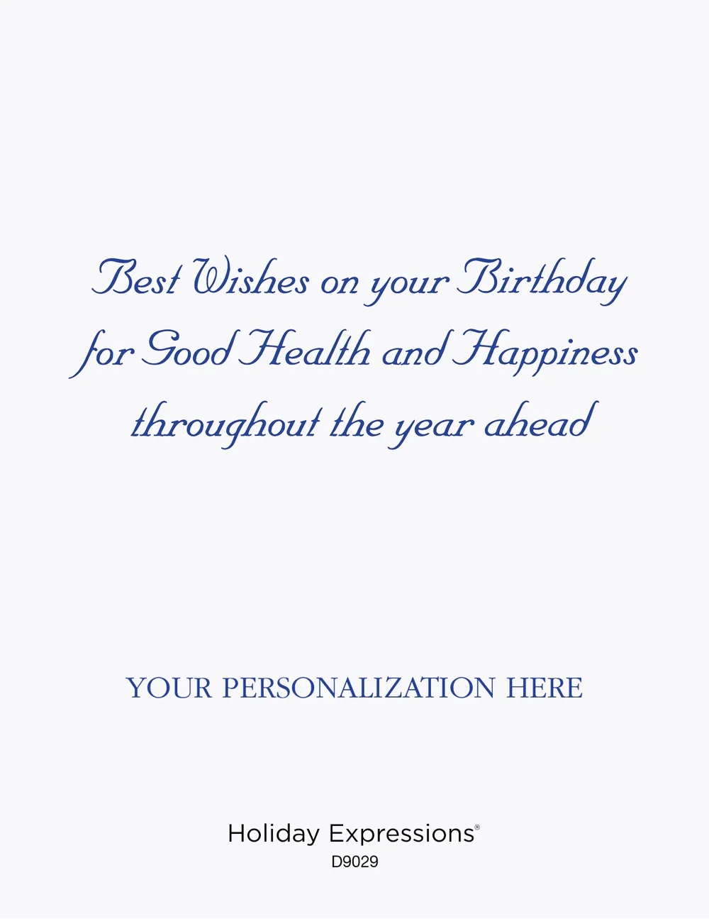 Custom Greeting Card (Vertical, Value Size, Flat) 2