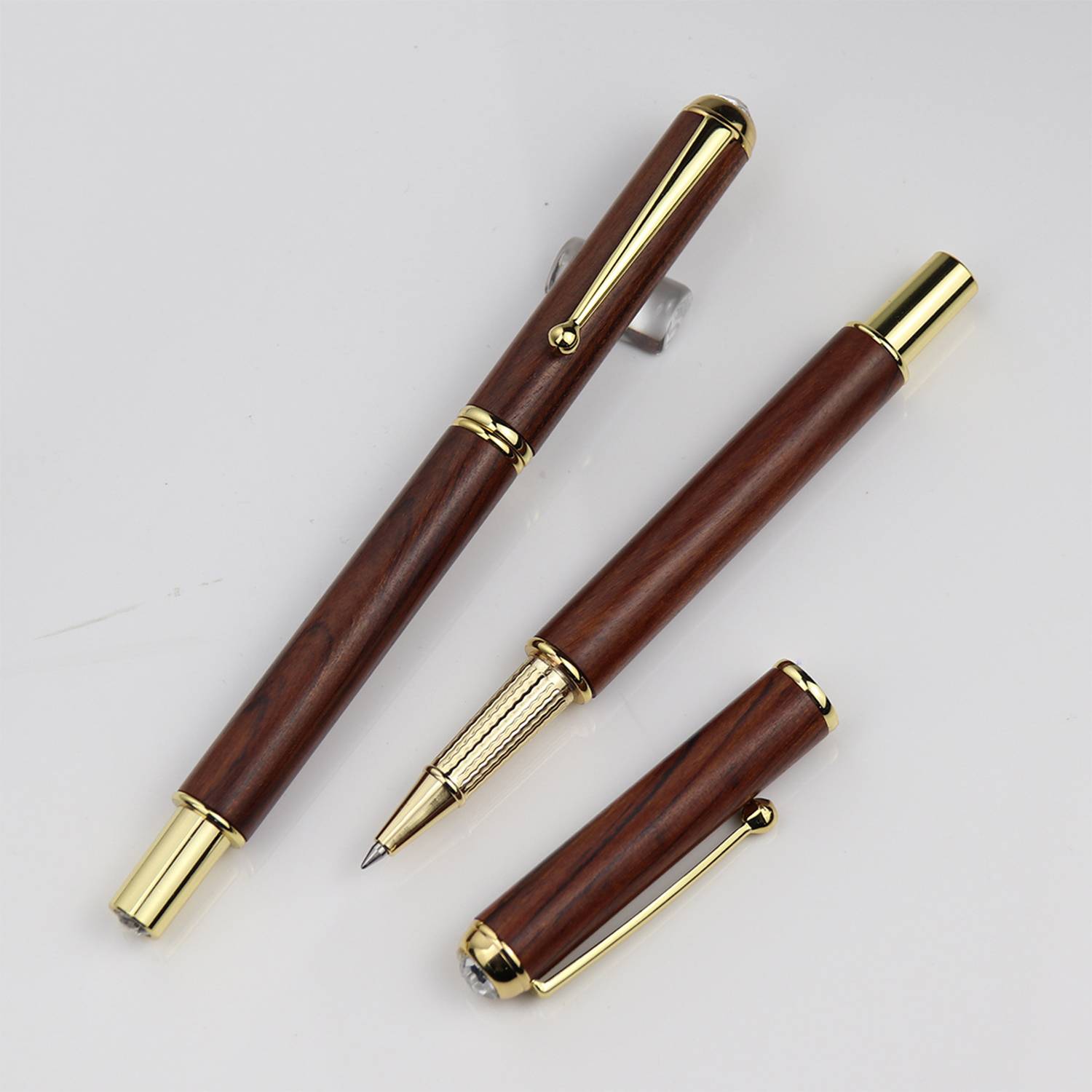 Metal Wooden Ballpoint Pen Premium Gift 5
