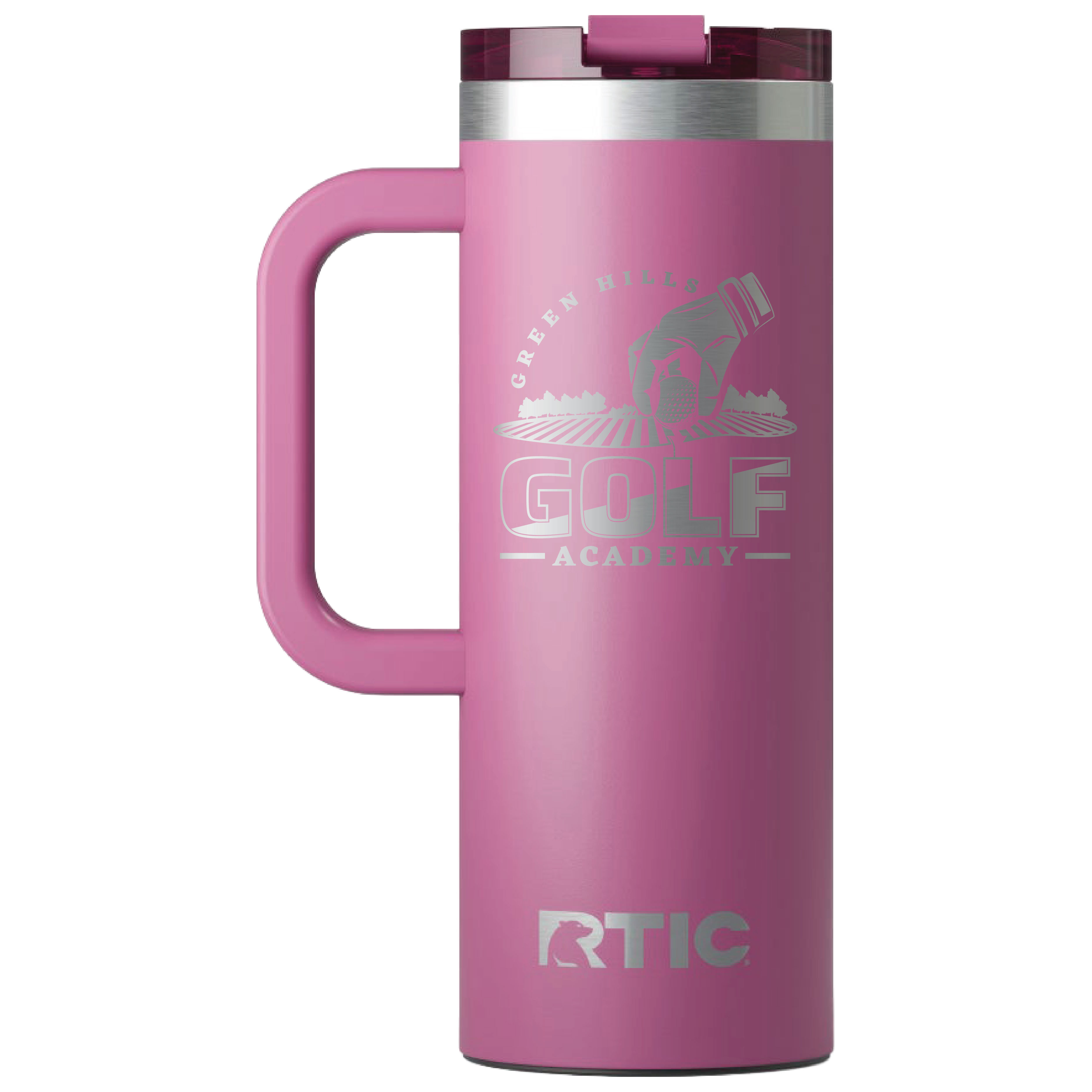 RTIC 20oz Ringed Stainless Steel Ceramic Lined Travel Mug 20