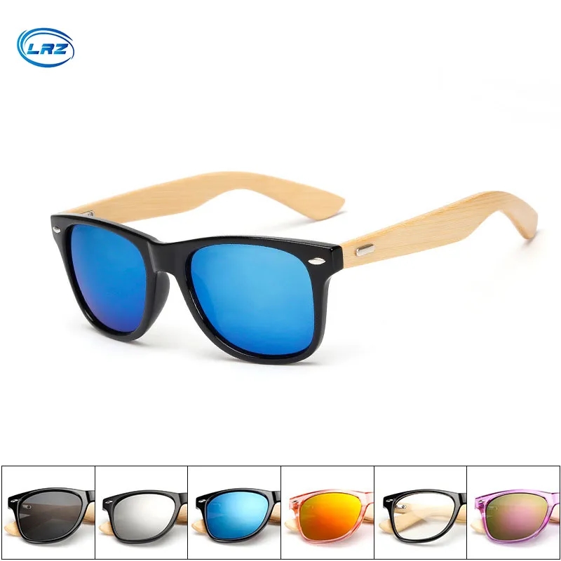 Polarized Wood Glasses Men Wooden Bamboo Sunglasses 5