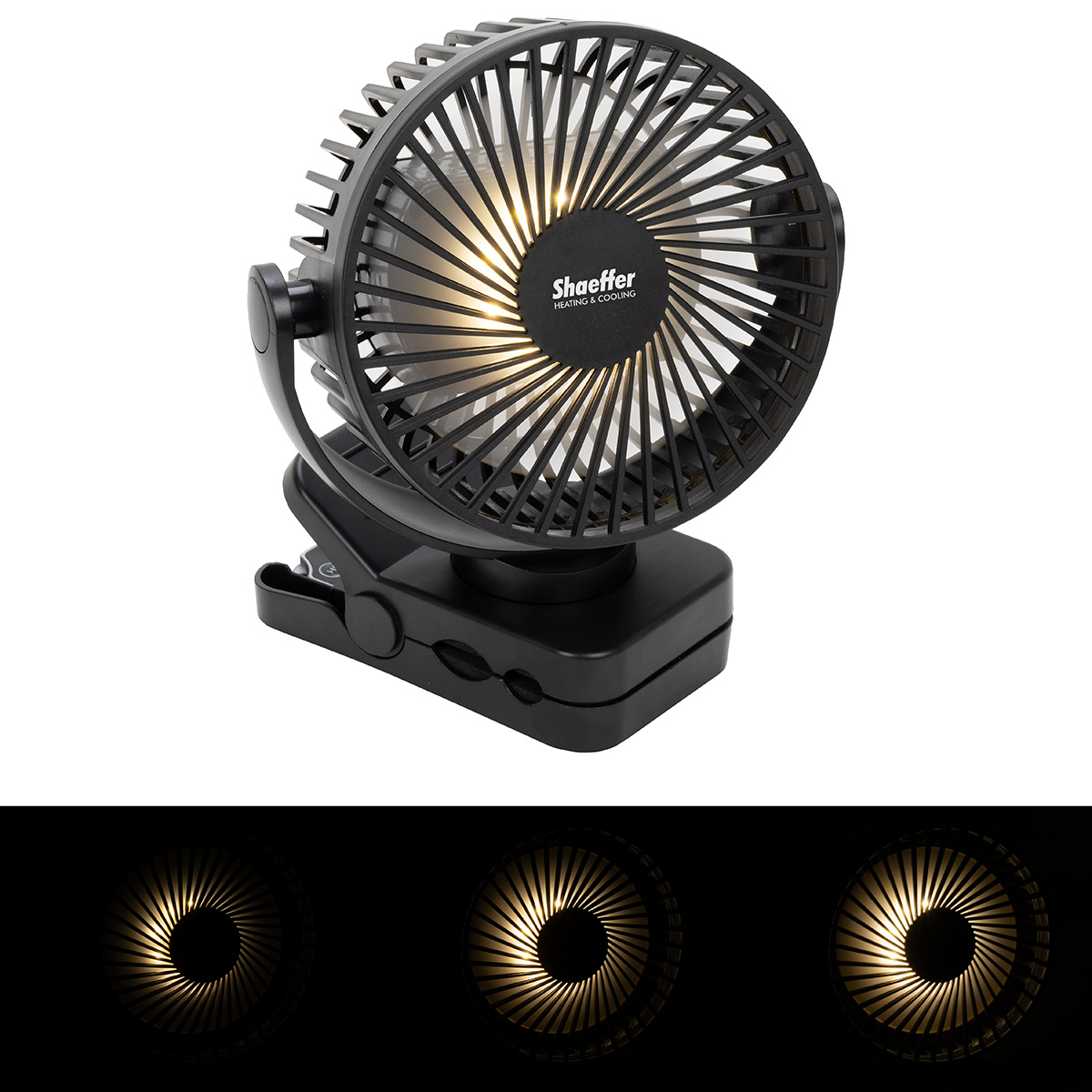 Zephyr Clip Fan with Power Bank, Light & Remote Control 11