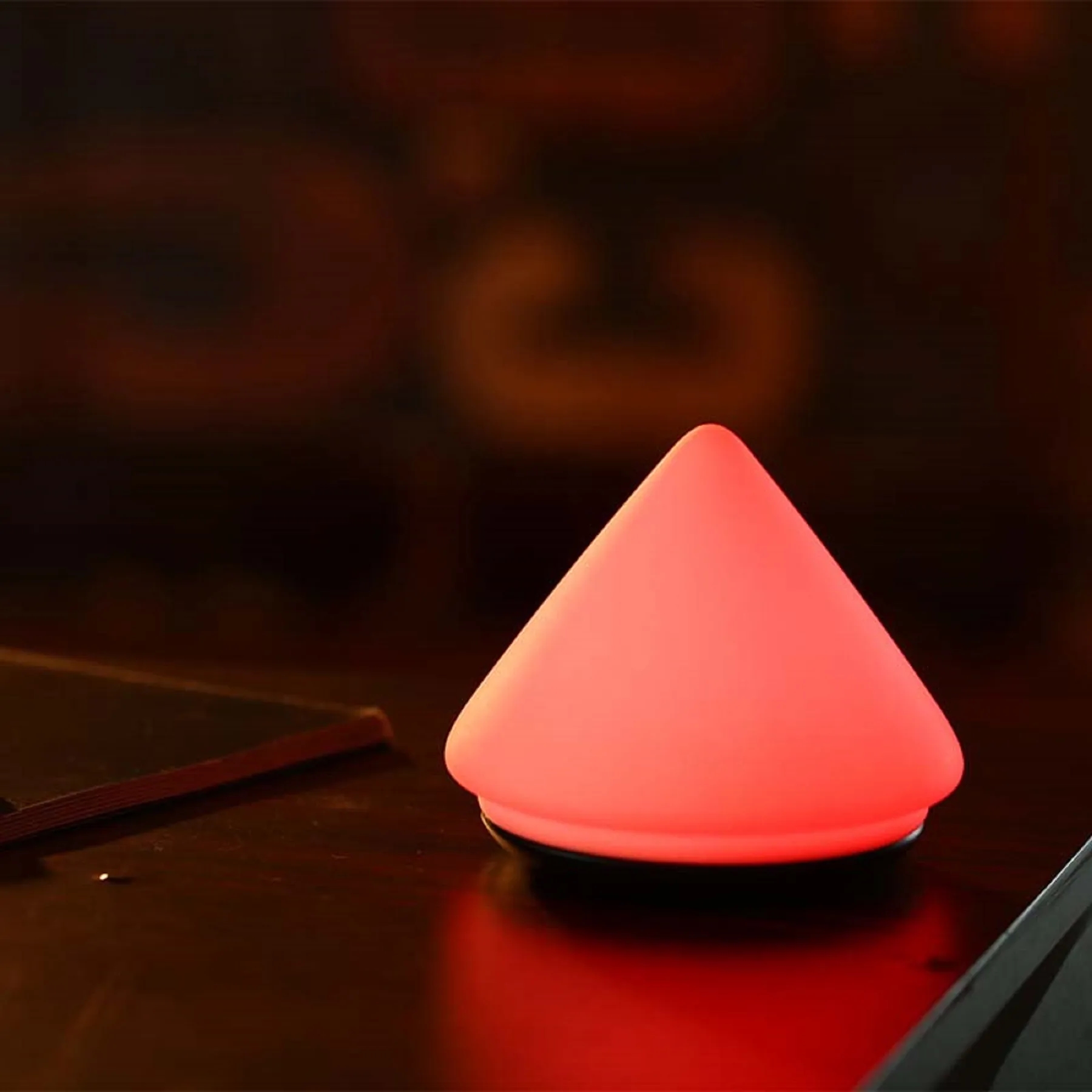 Volcanic Shape Touch Sensor LED Night Light 8