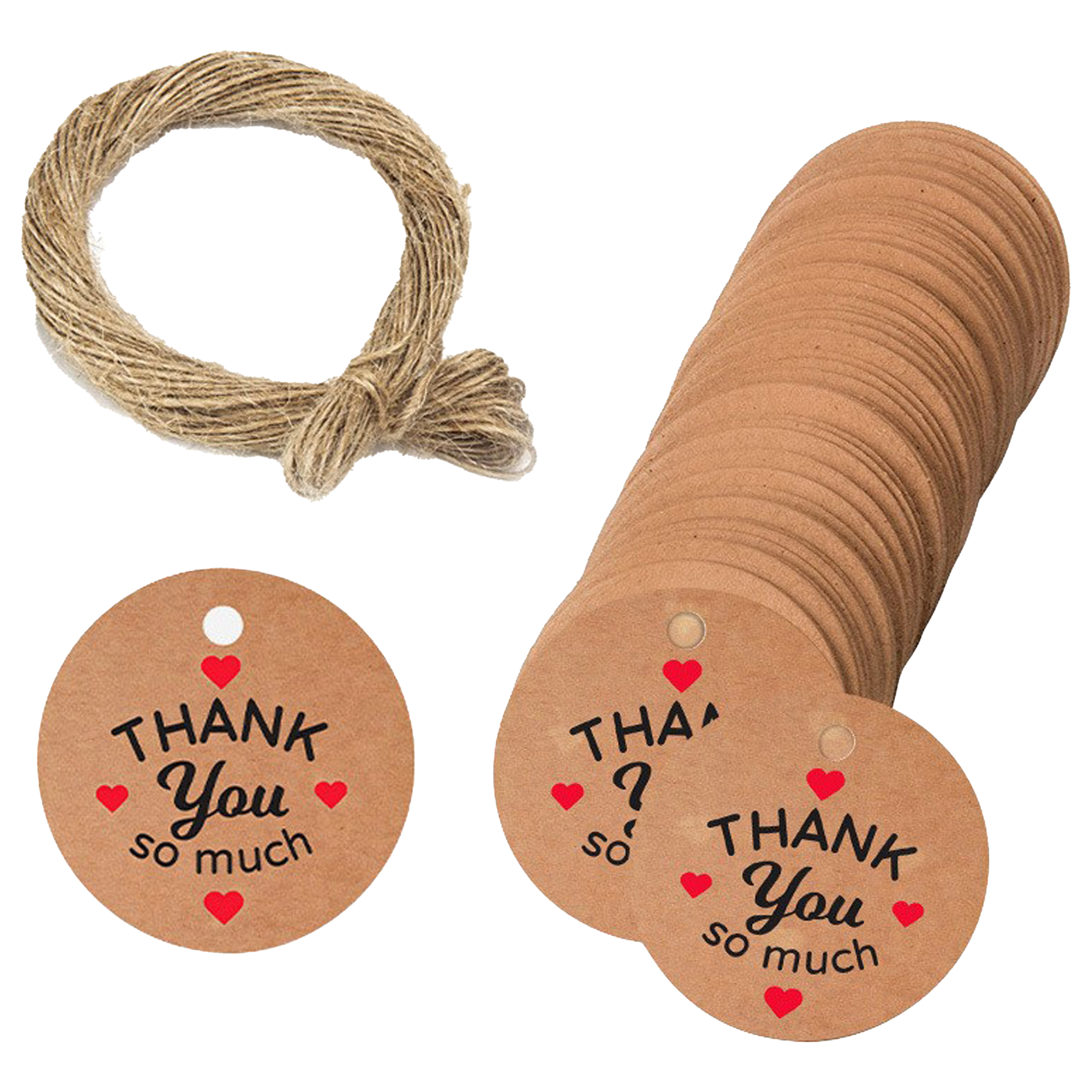 100 Pieces Paper Party Tags 7