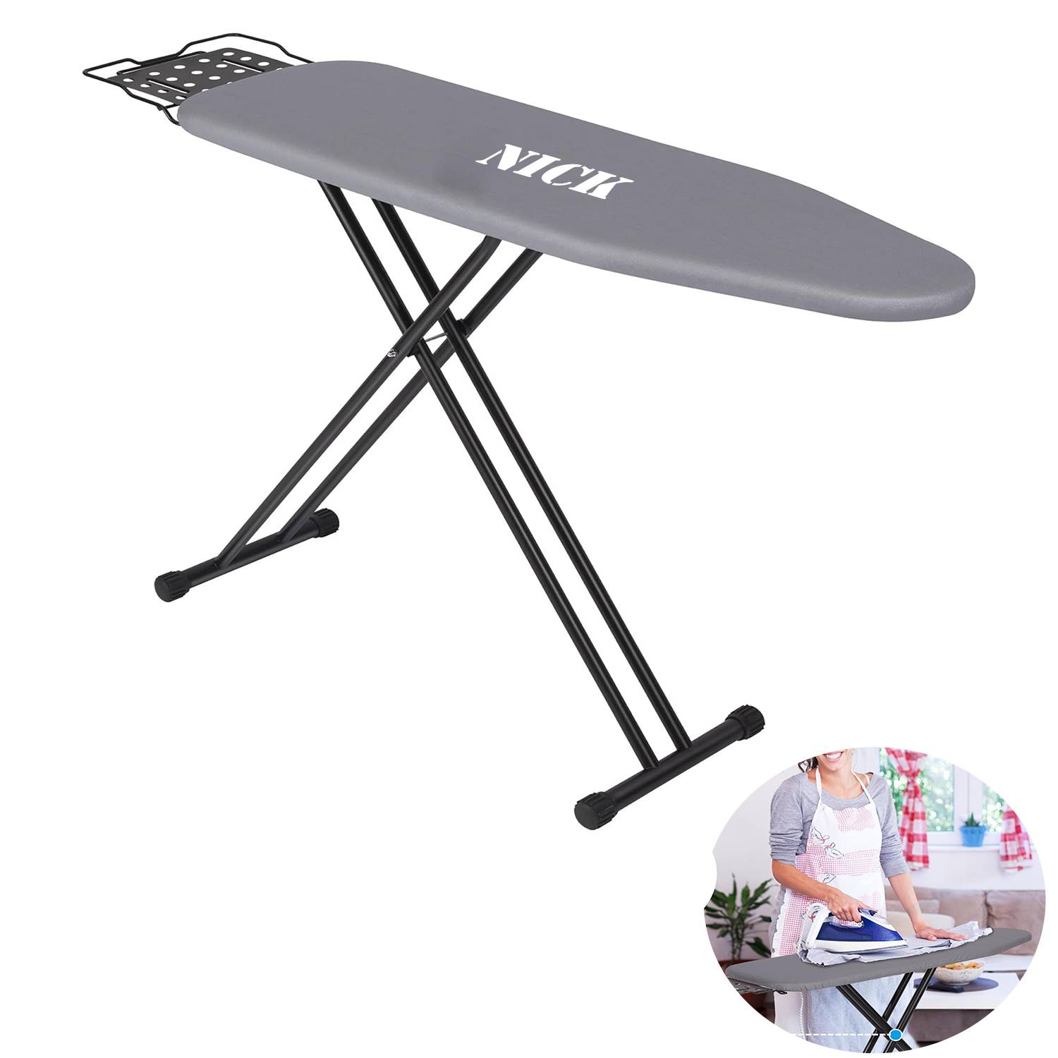Ironing Board with Heat Resistant Cover 2