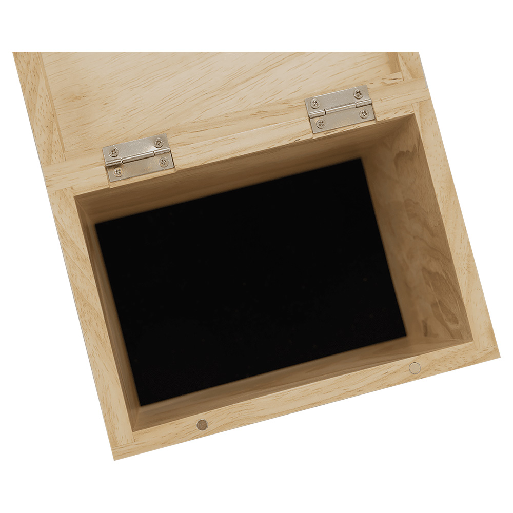 RECIPE CARD WOOD BOX (RECIPE CARDS NOT INCLUDED) 5