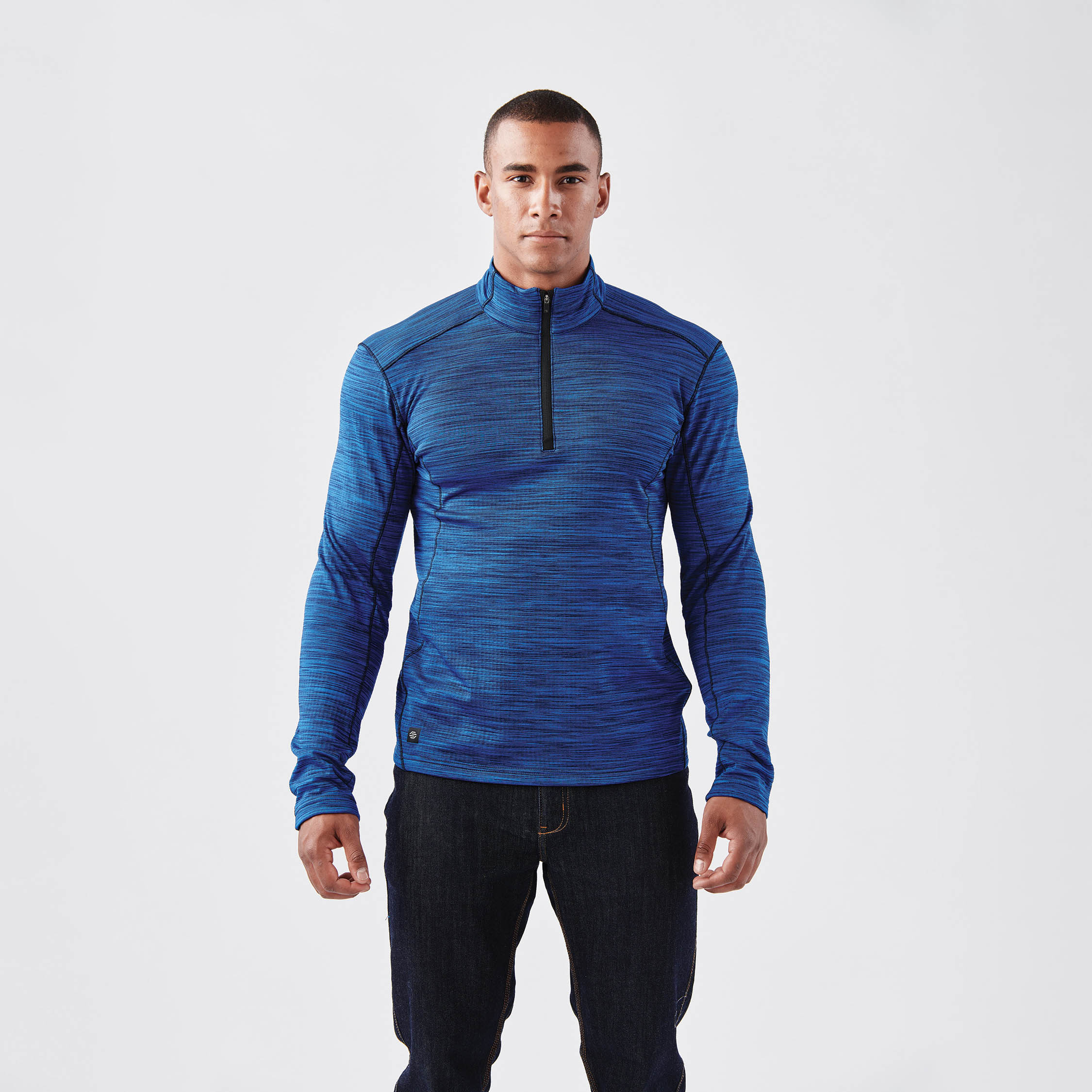 Stormtech Men's Base Thermal 1/4 Zip Pullover, custom hoodie or sweatshirt with logo imprint 3