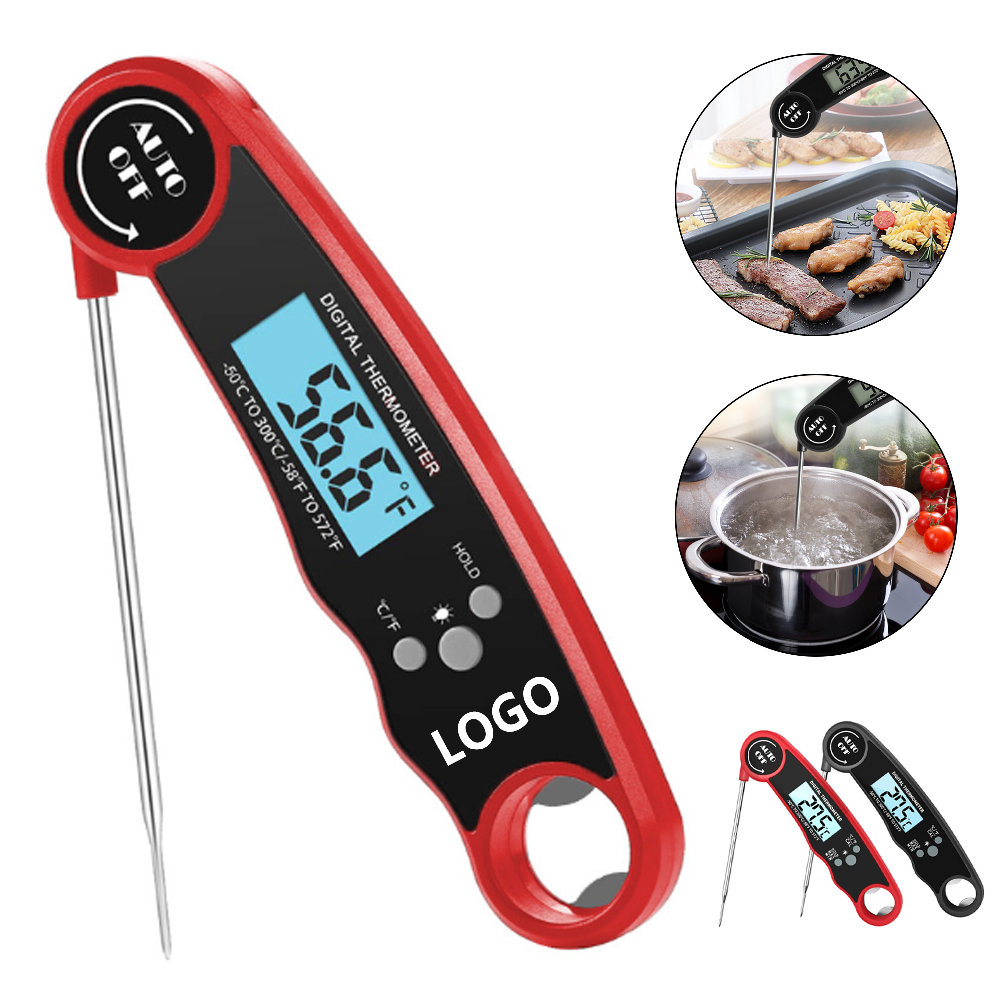 Waterproof Foldable Thermometer 1