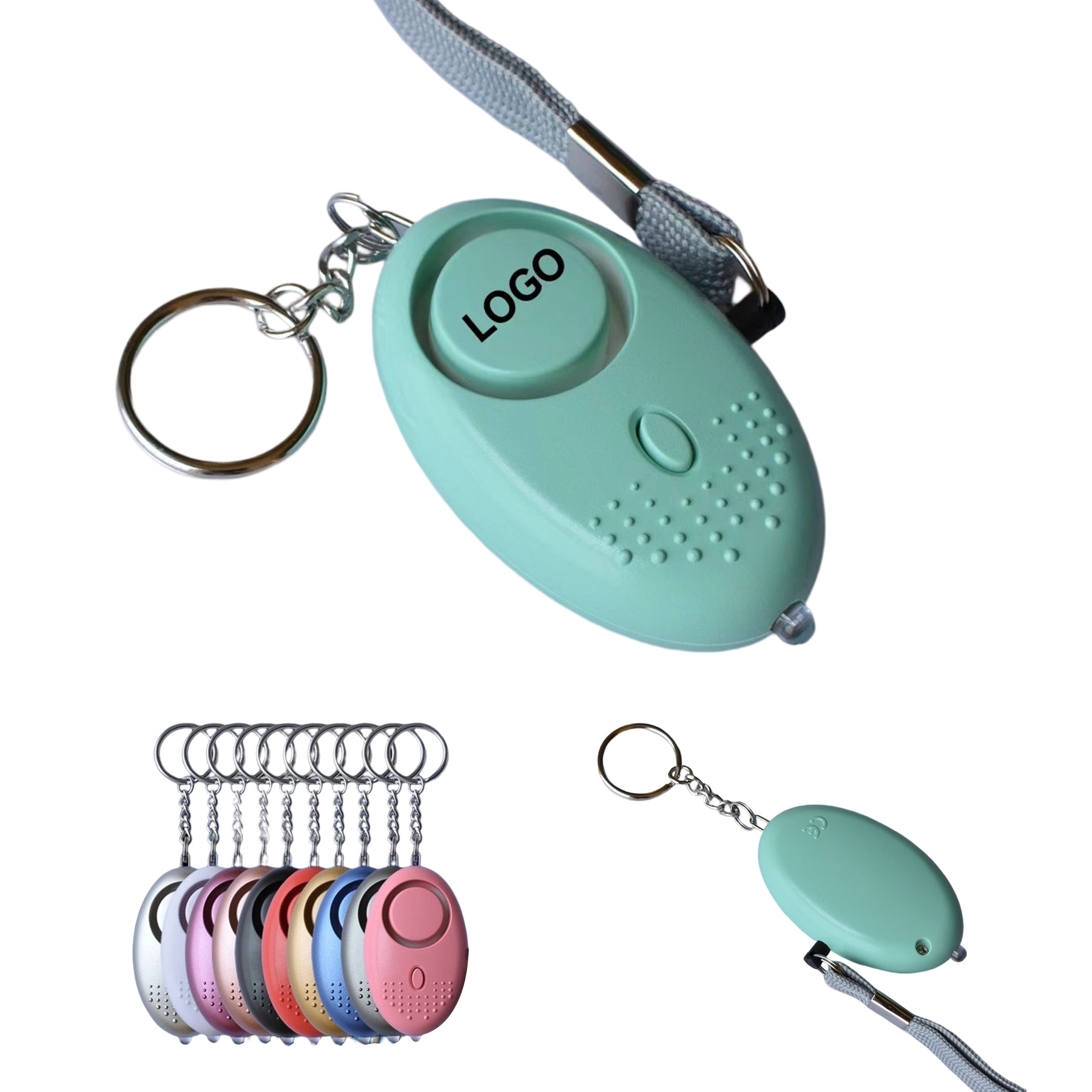 Security Keychain with LED Lights 2