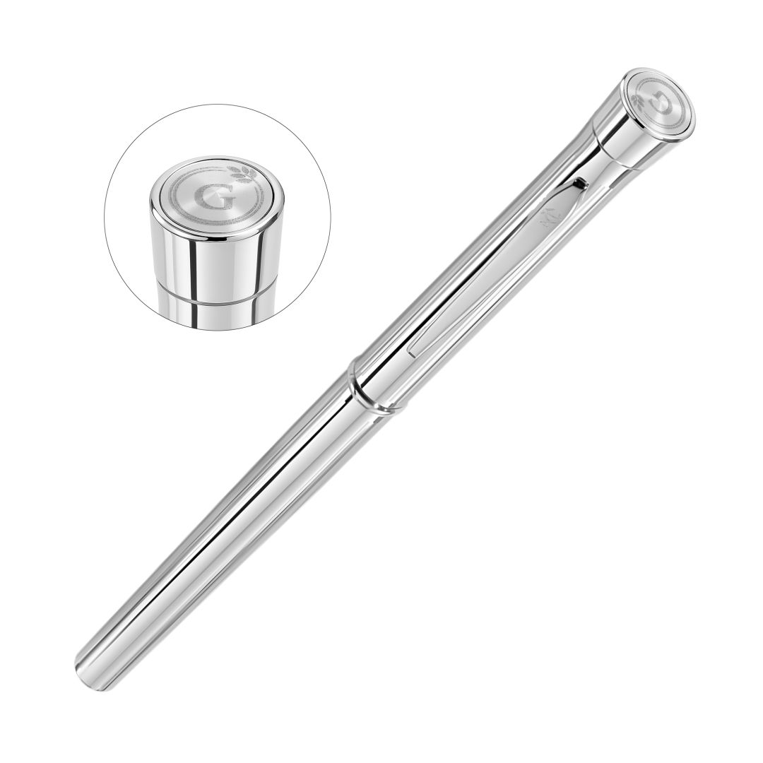 Garland® Signature Emblem Rollerball Pen - Chrome 5