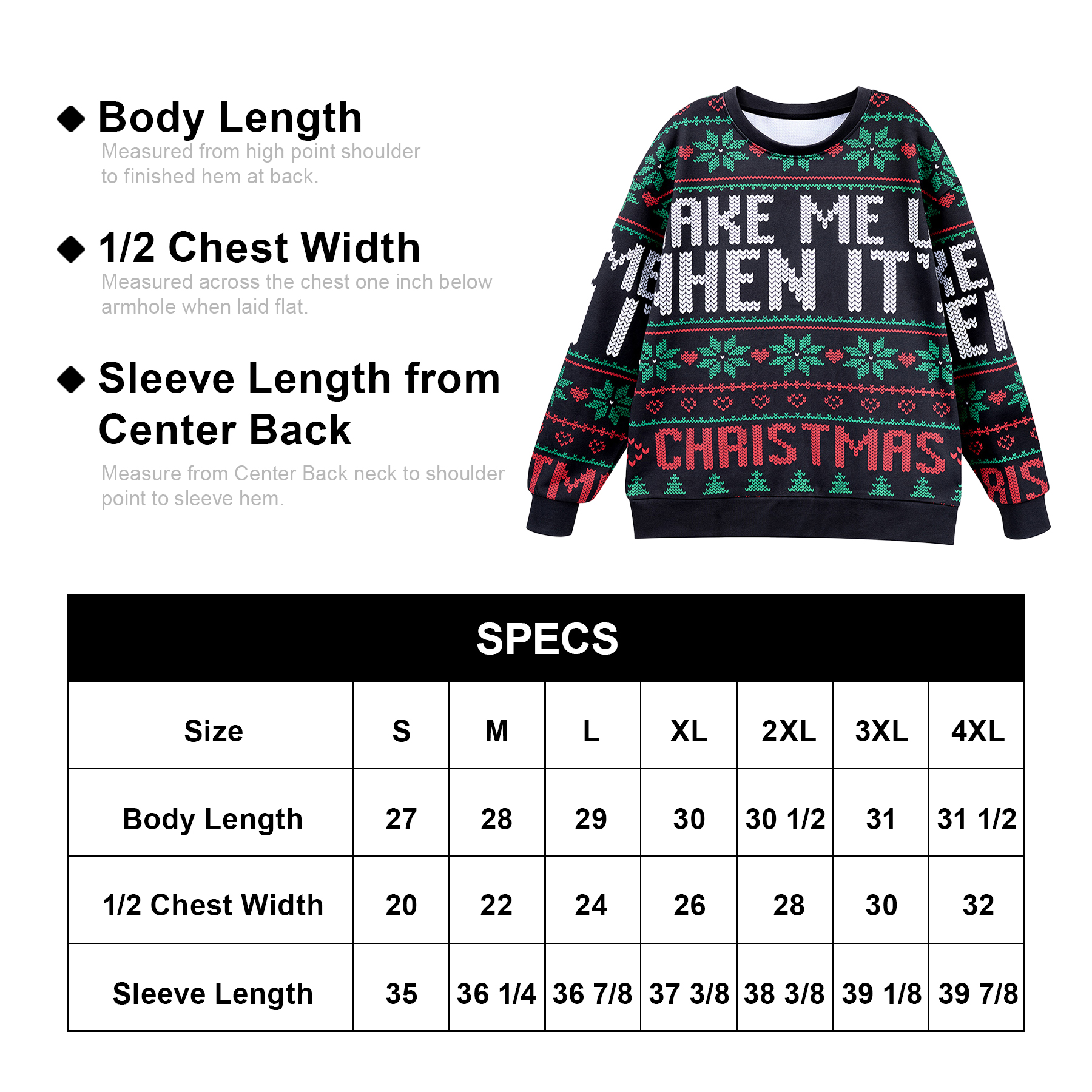 8oz Unisex Full Color Digital Print Crewneck Sweatshirt 2