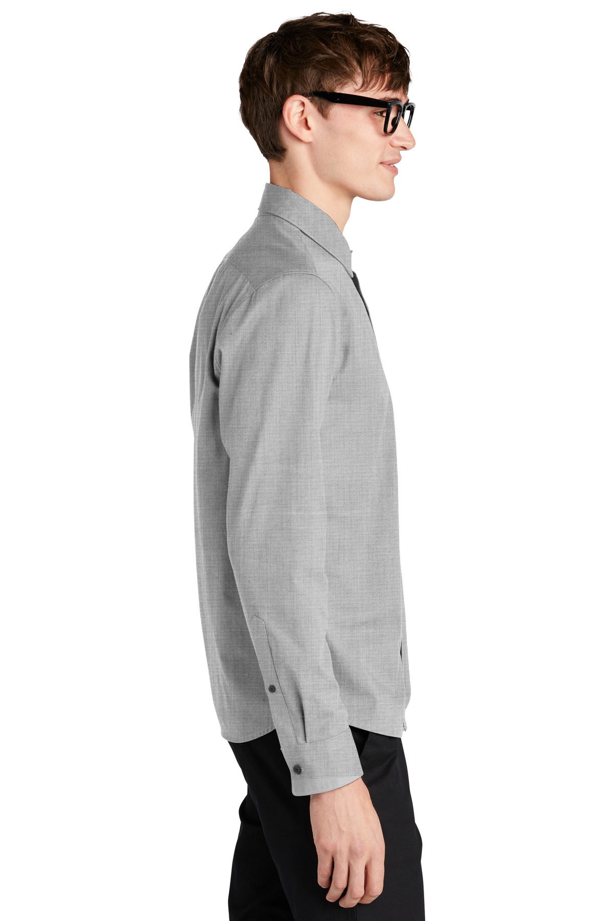 Mercer+Mettle Long Sleeve Stretch Woven Shirt MM2000 62