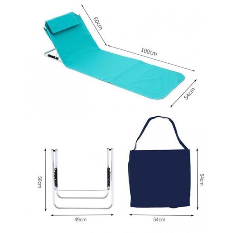 Max150 KG Portable Folding Lounger Beach Tanning Mat 3