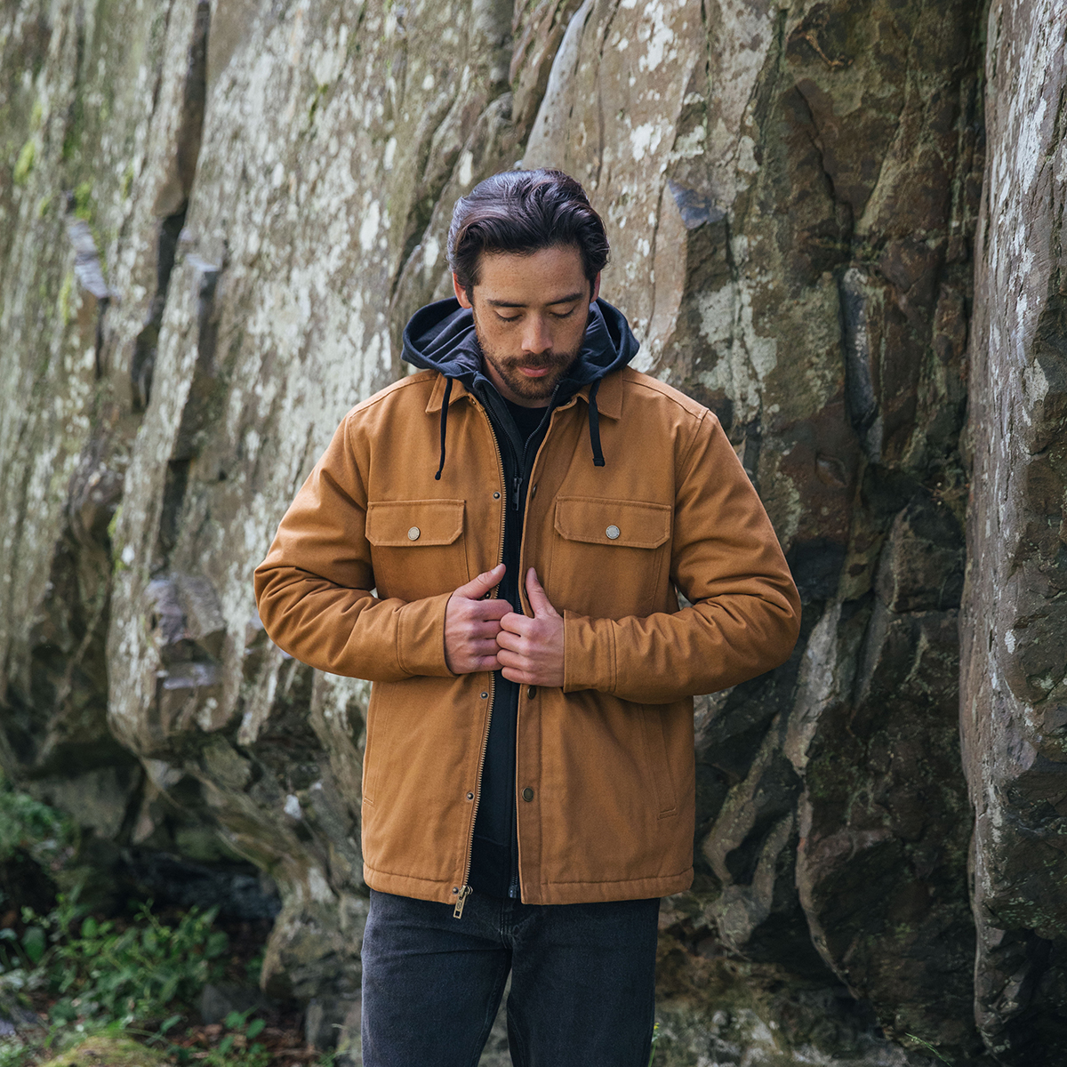 Stormtech Men's Oxide Sherpa Lined Canvas Jacket 19