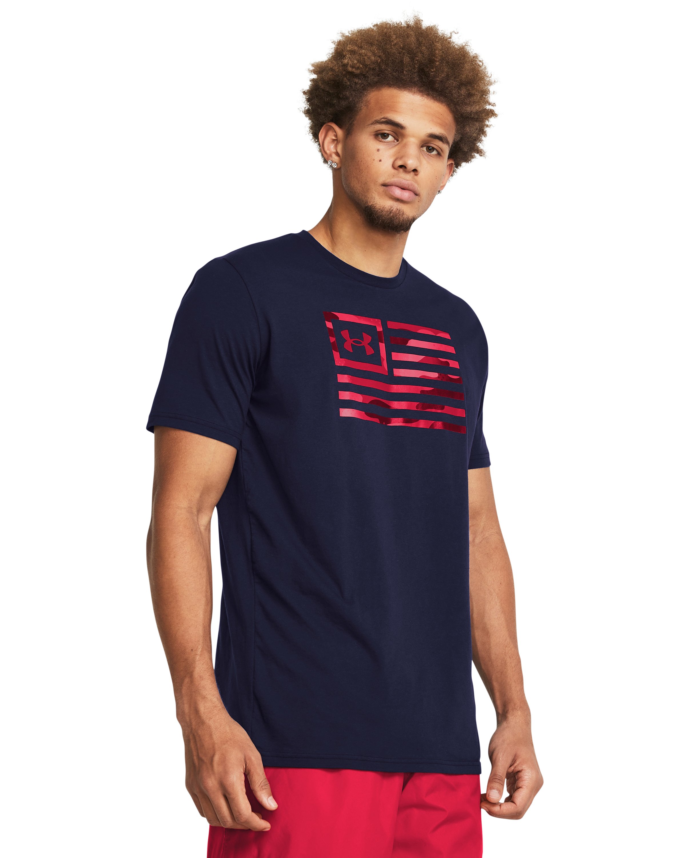 UA Freedom Flag Printed Men's T-Shirt 2