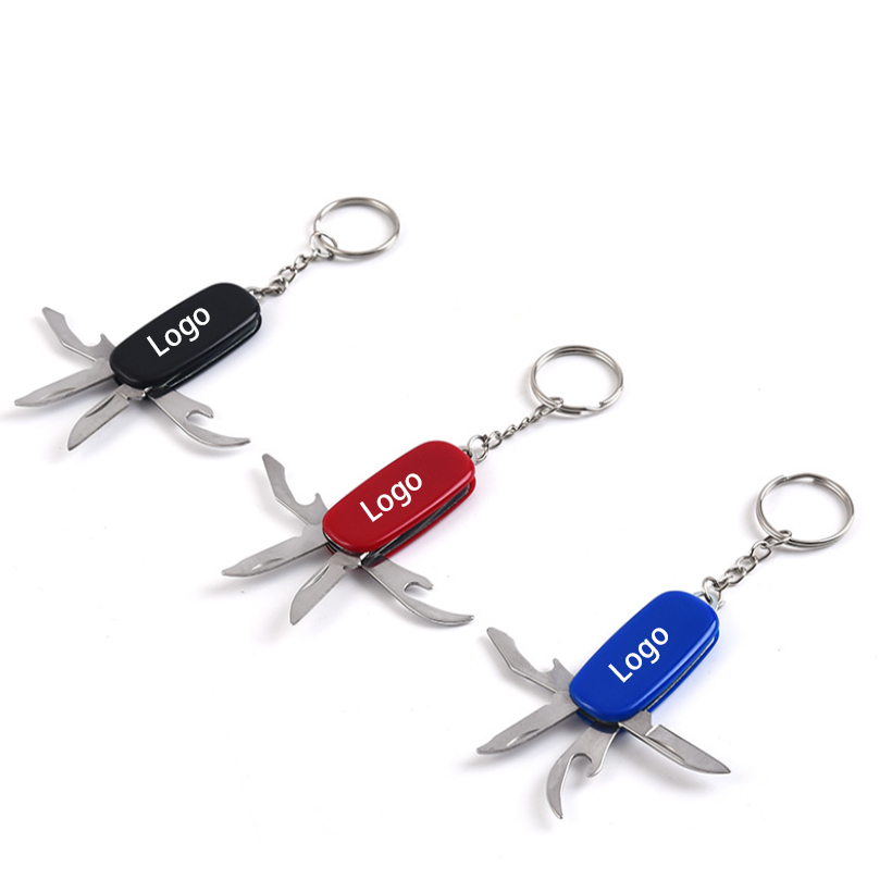 Stainless Steel Key Chain Pocket Multi-Tool 1