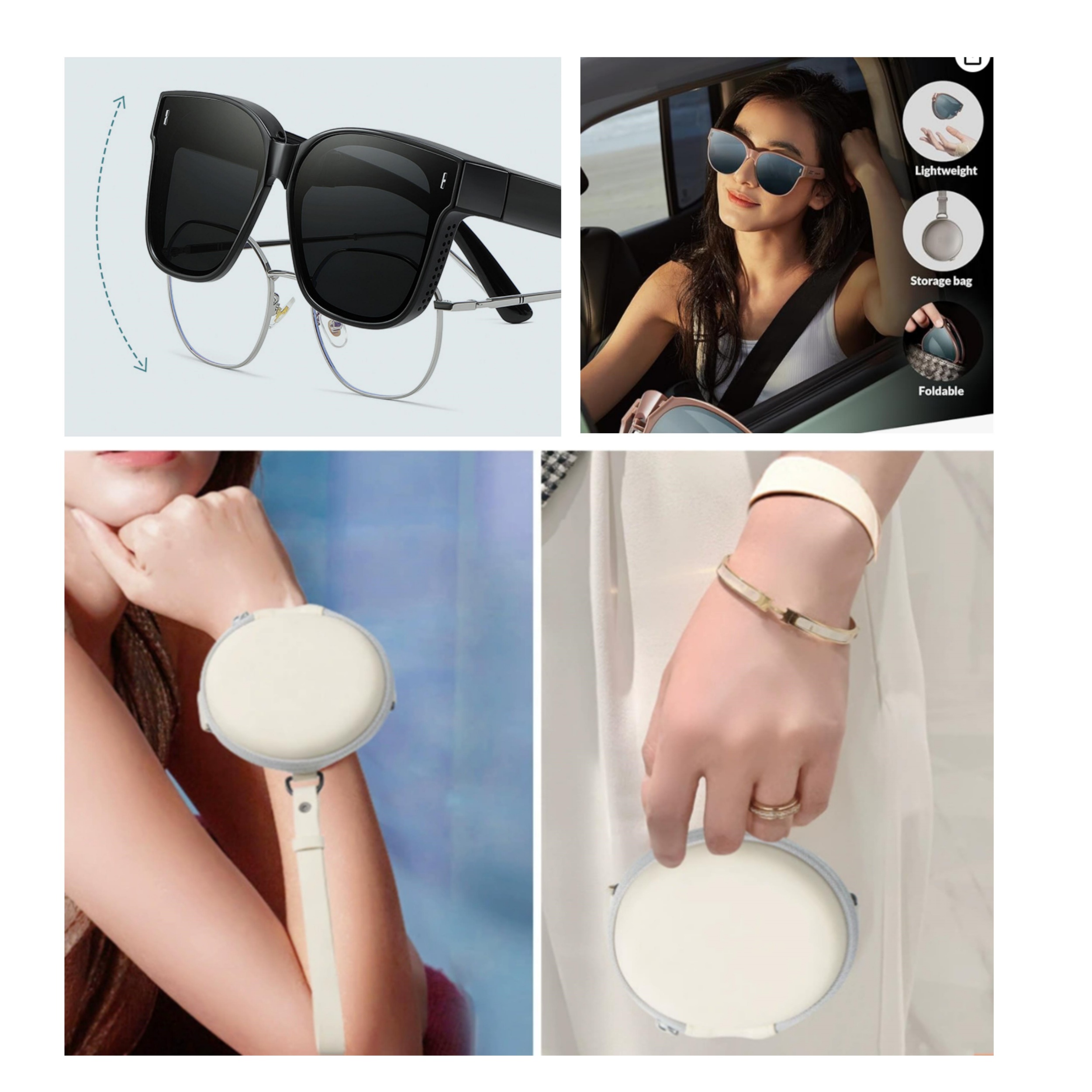 Foldable Polarized Fit Over Glasses Sunglasses 7