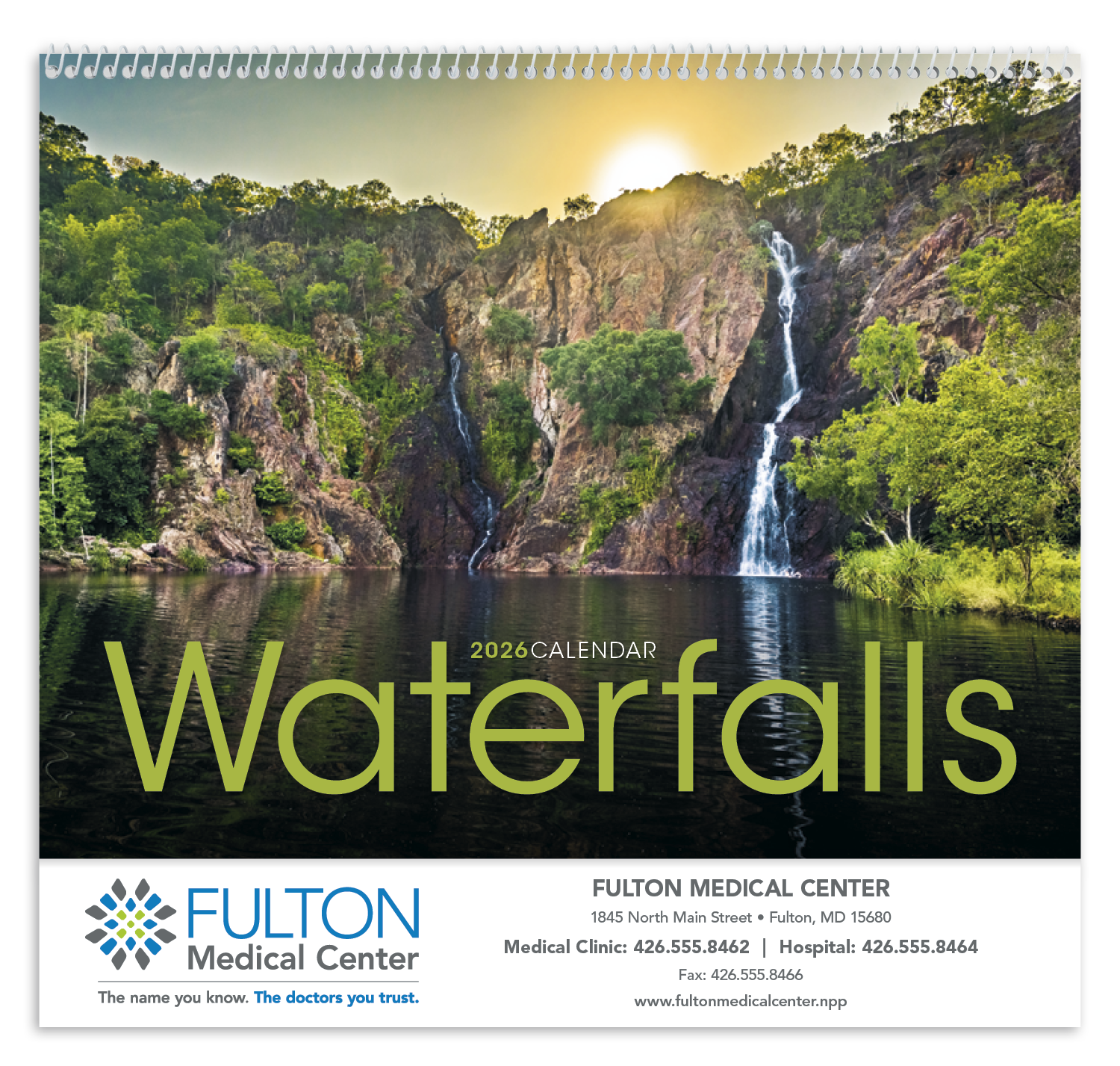 Triumph® Calendars Waterfalls Calendar 57